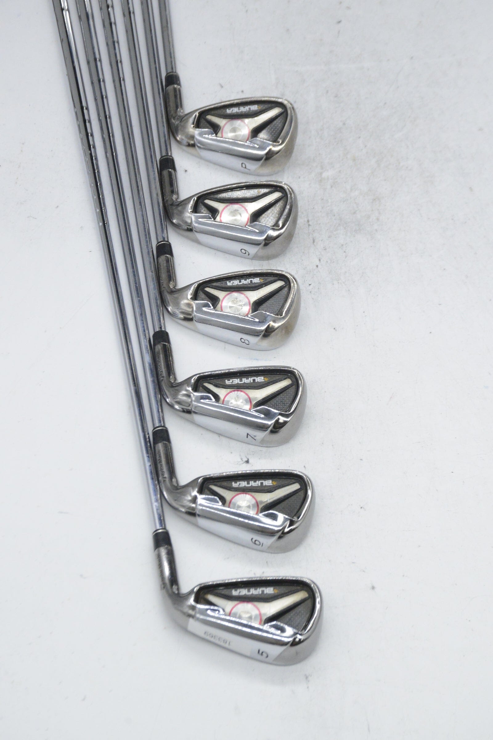 TaylorMade Burner '09 5-PW Iron Set R Flex +0.25" Golf Clubs GolfRoots 
