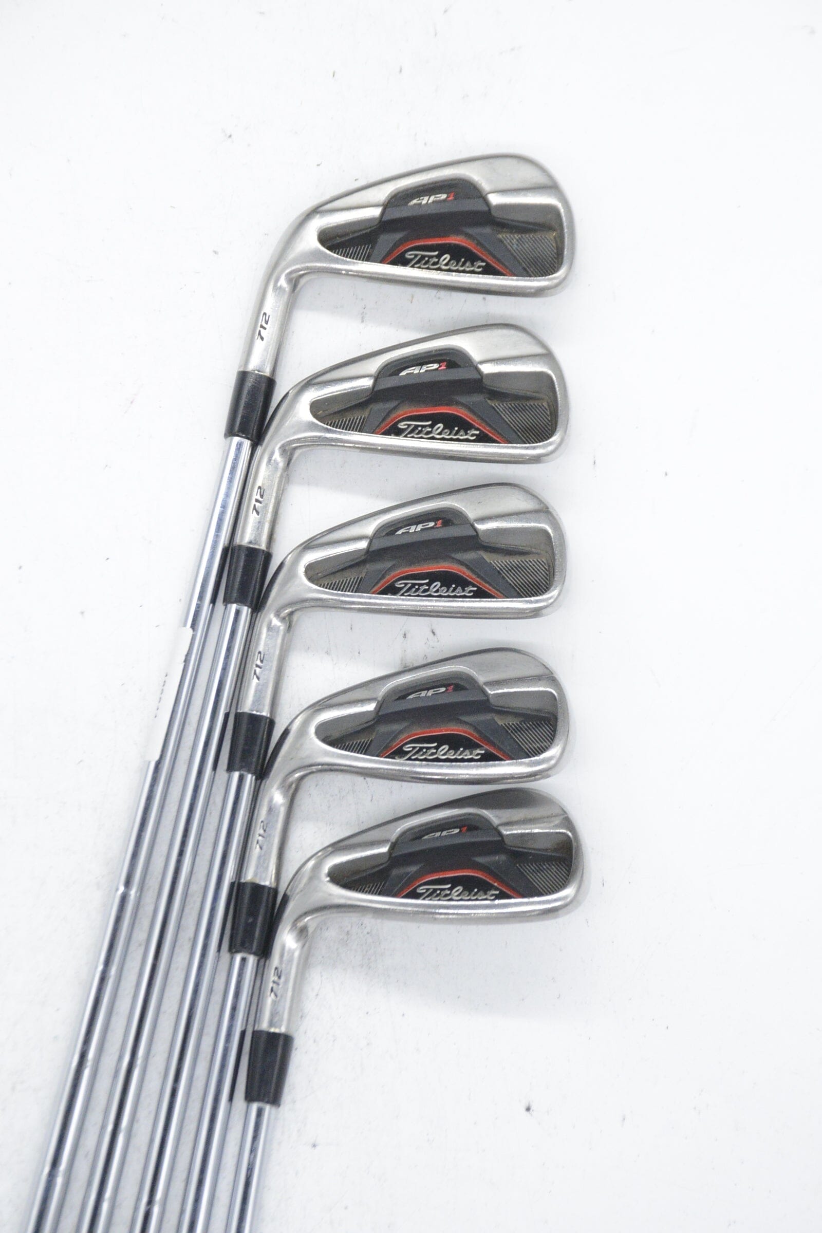 Lefty Titleist 712 AP1 5-9 Iron Set S Flex +0.75" Golf Clubs GolfRoots 