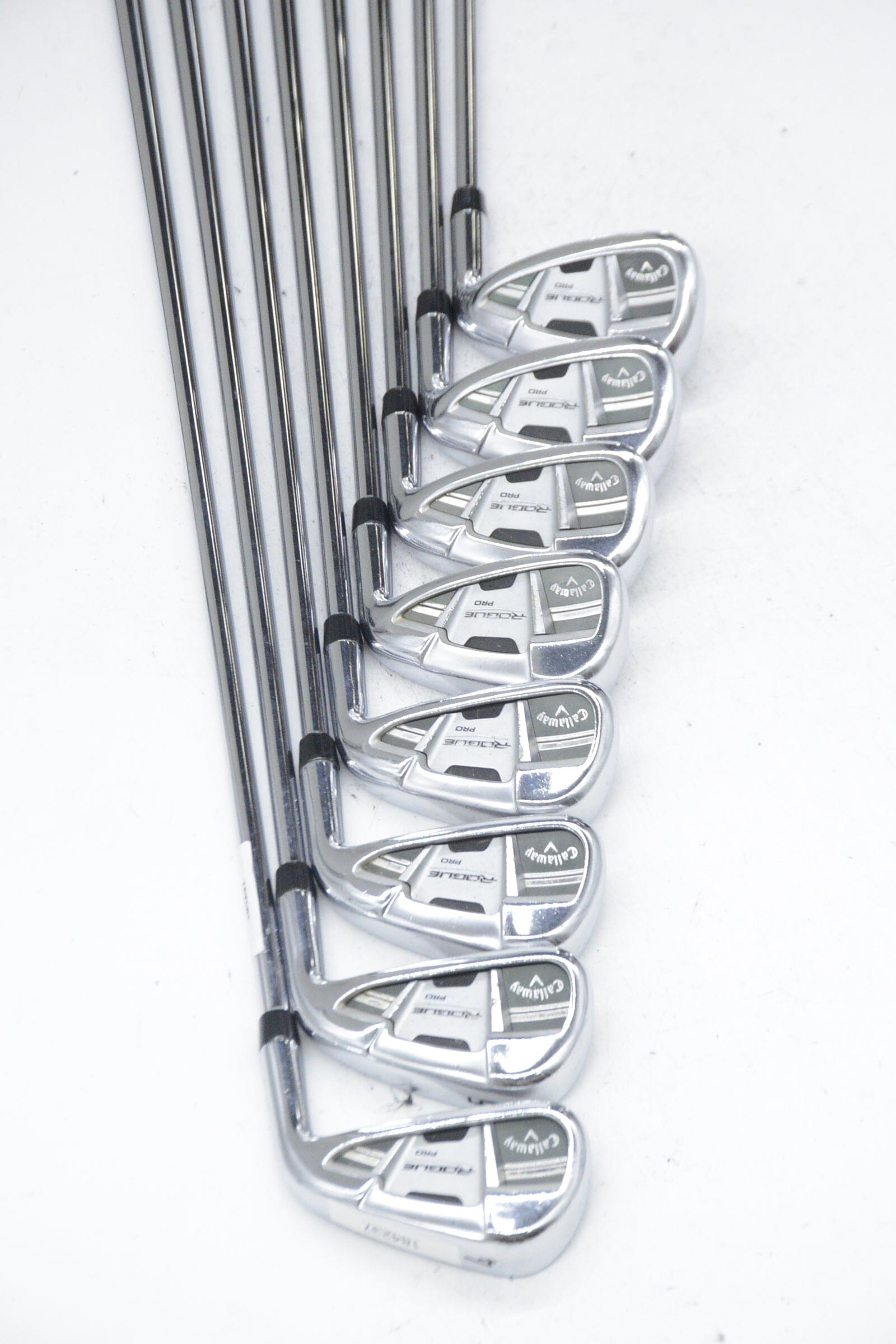 Callaway Rogue Pro 4-AW Iron Set S Flex -0.25" Golf Clubs GolfRoots 