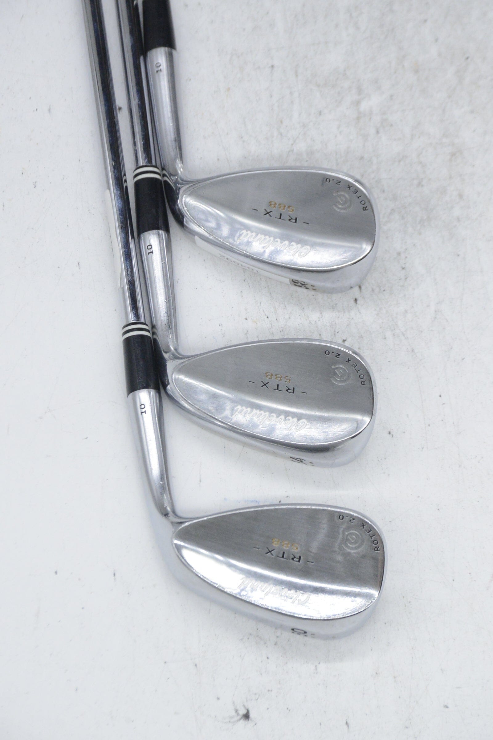 Cleveland 588 RTX 2.0 50, 54, 58 Degree Wedge Set Wedge Flex Golf Clubs GolfRoots 