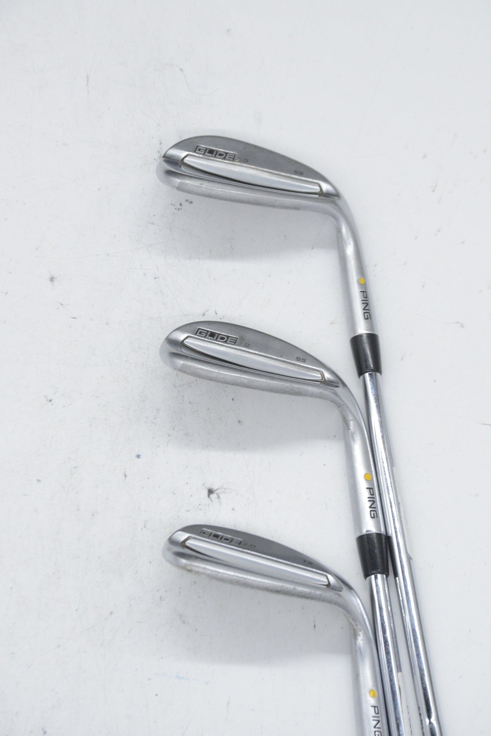Ping Glide 2.0 50, 54, 60 Degree Wedge Set S Flex Golf Clubs GolfRoots 