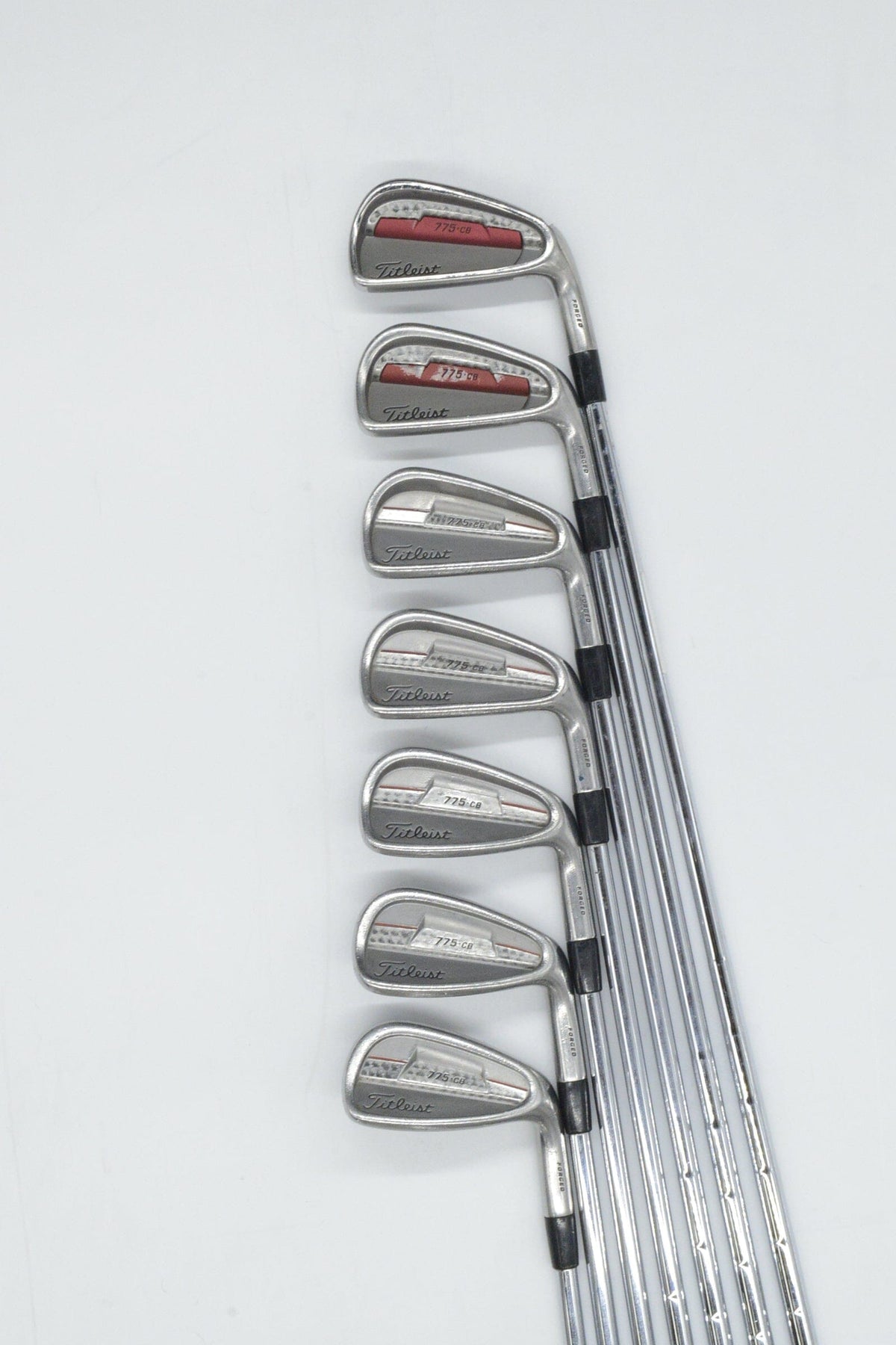 Titleist 775 CB Forged 4-PW Iron Set S Flex -0.25" Golf Iron Sets Titleist 