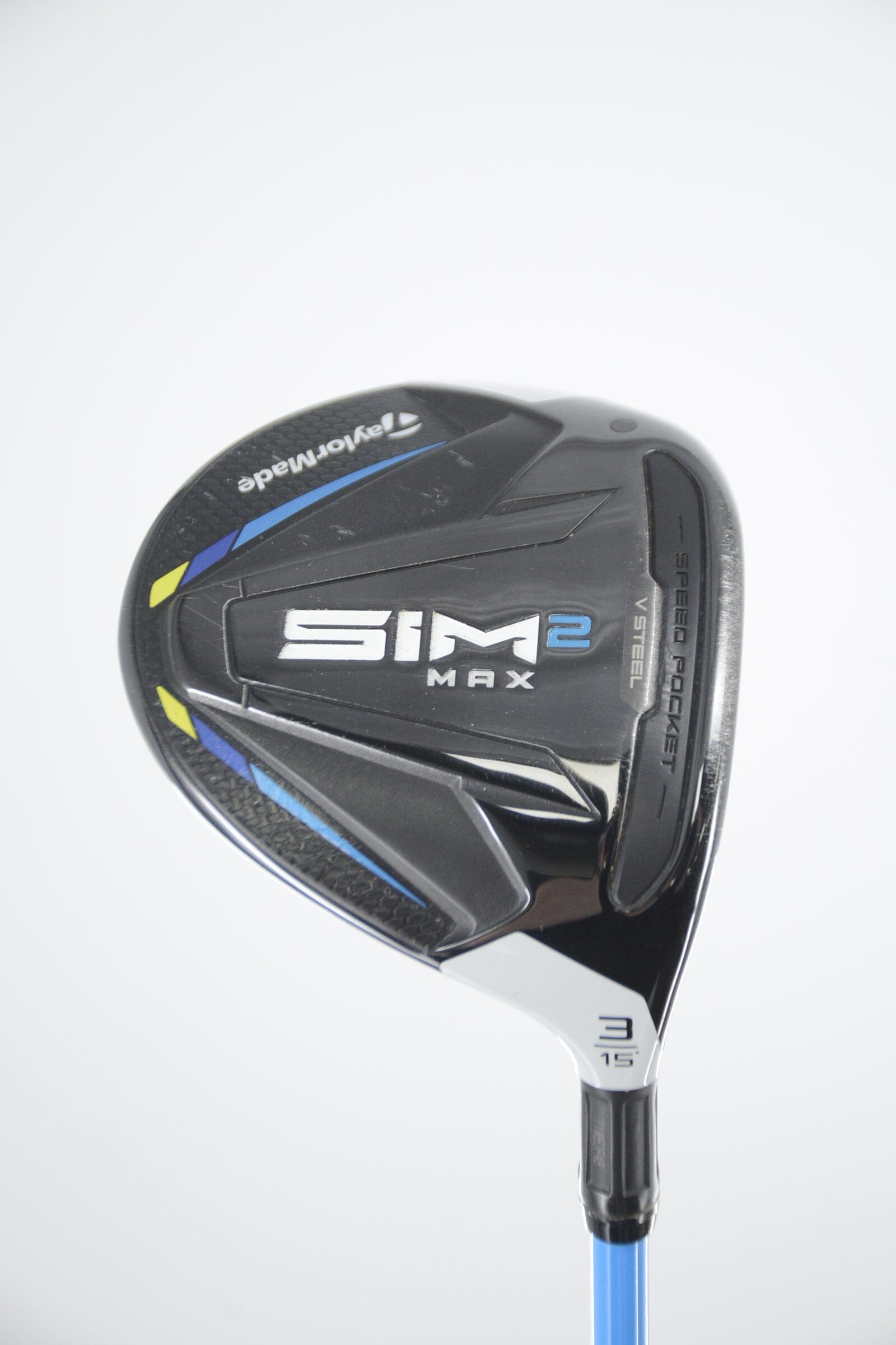 TaylorMade SIM2 Max Steel 3 Wood S Flex 42.75" Golf Clubs GolfRoots 