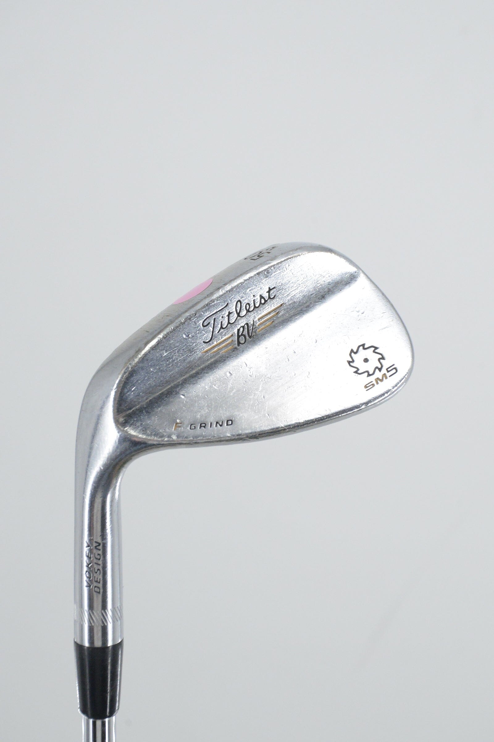 Lefty *Dented* Titleist Vokey SM5 Tour Chrome 50 Degree Wedge Wedge Flex 35.5" Golf Clubs GolfRoots 