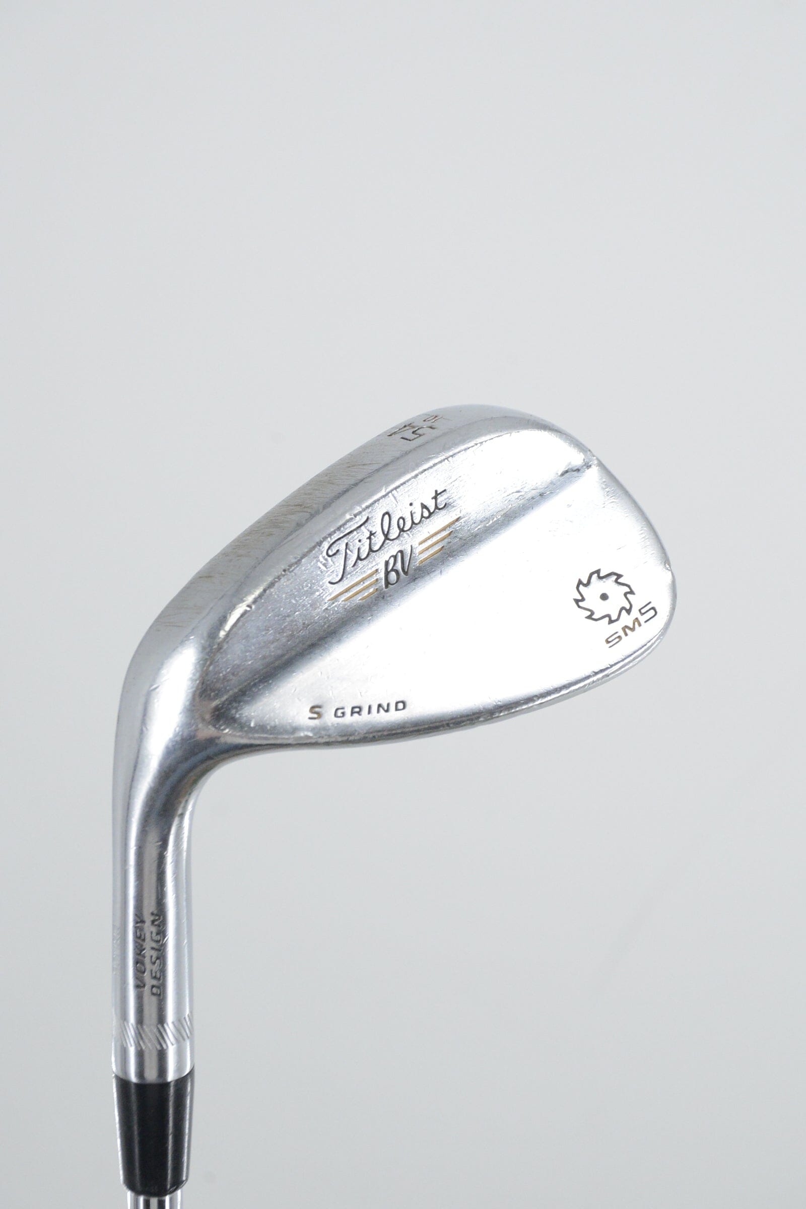 Lefty Titleist Vokey SM5 Tour Chrome 54 Degree Wedge S Flex 35.25" Golf Clubs GolfRoots 