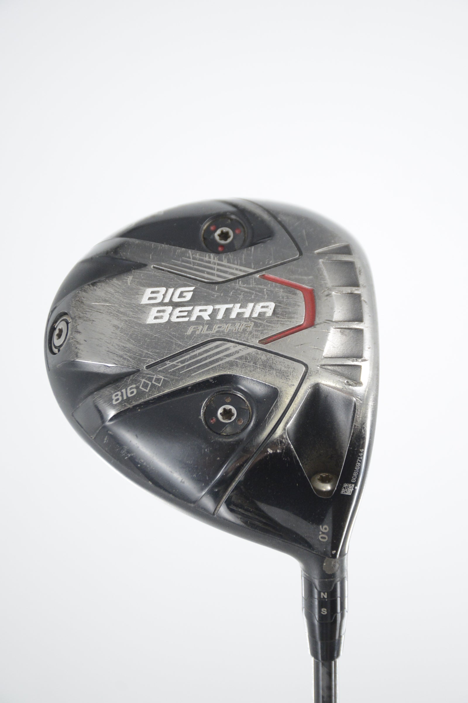Callaway Big Bertha Alpha 816 Double Black Diamond 9 Degree Driver R Flex 45.5"