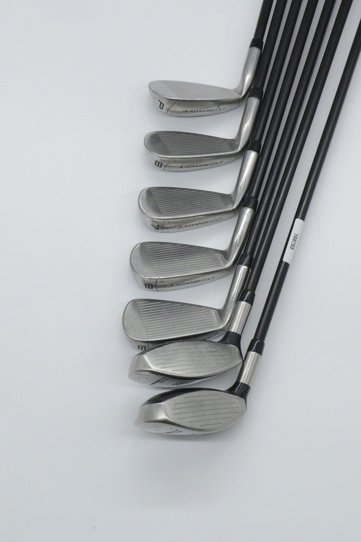 Adams Idea 3H-4H, 5-8, PW Iron Set R Flex Std Length Golf Iron Sets Adams 