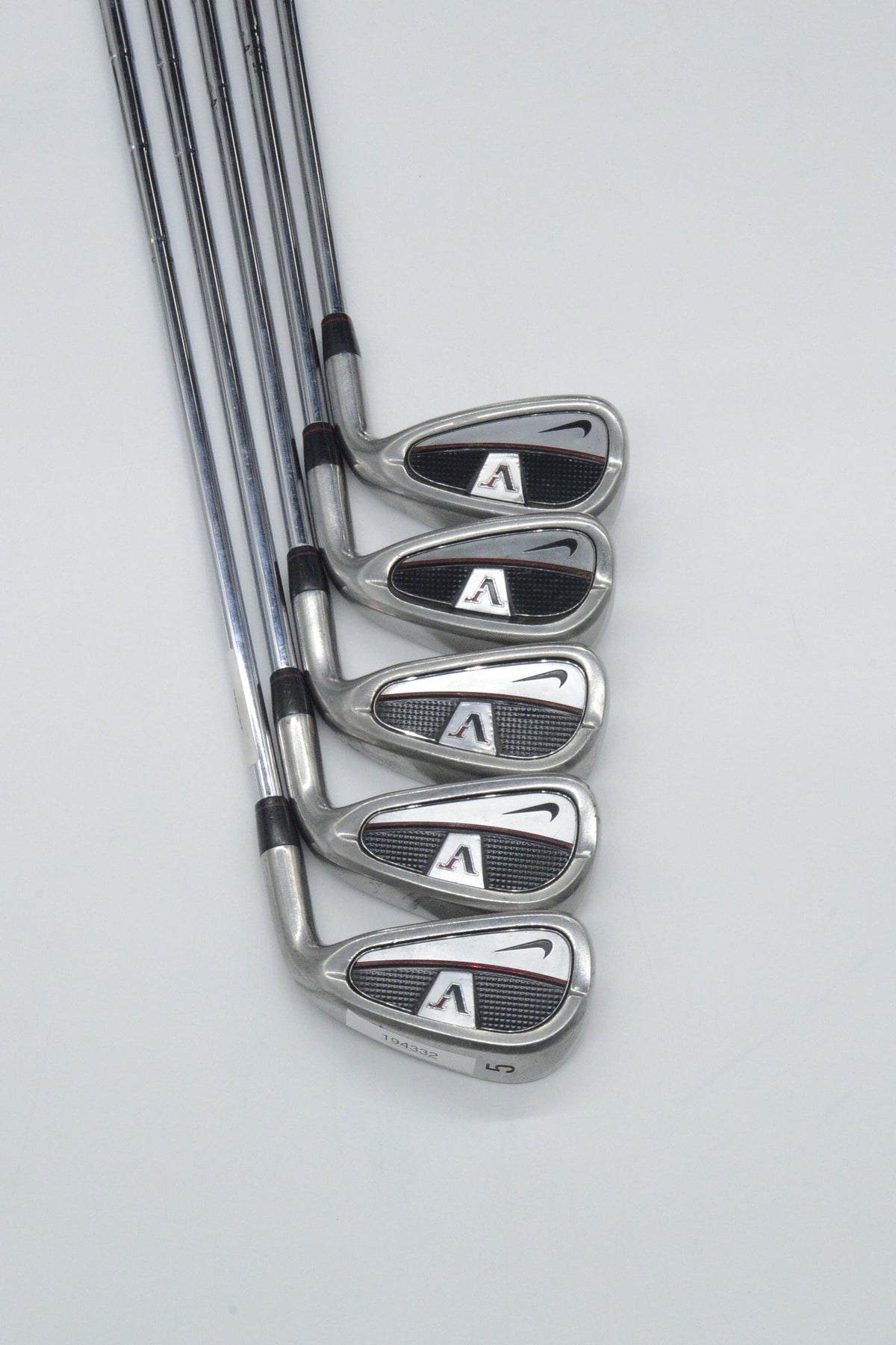 Nike Victory Red Full Cavity 5-7, 9-PW Iron Set R Flex Std Length Golf Iron Sets Nike 