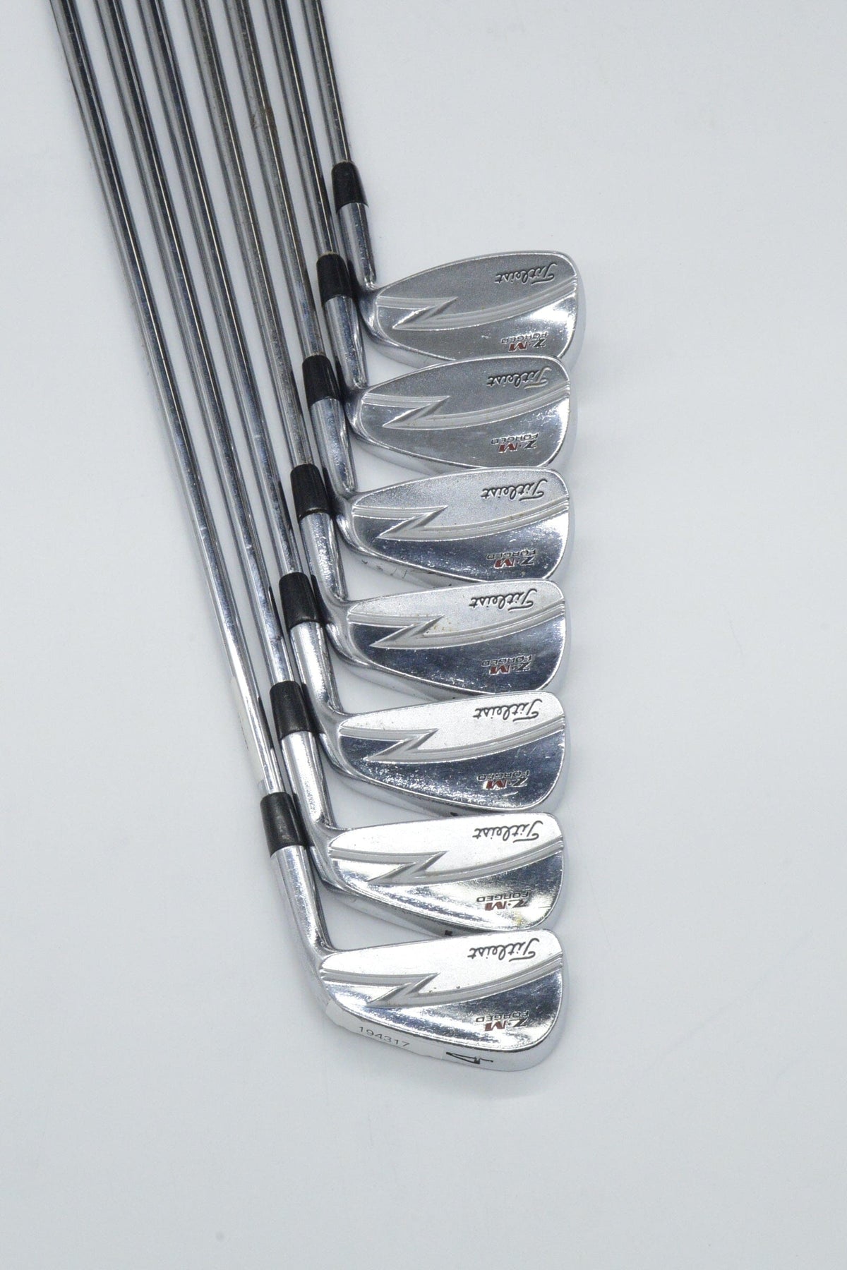 Titleist Zm Muscle Forged 4-PW Iron Set S Flex +0.25" Golf Iron Sets Titleist 