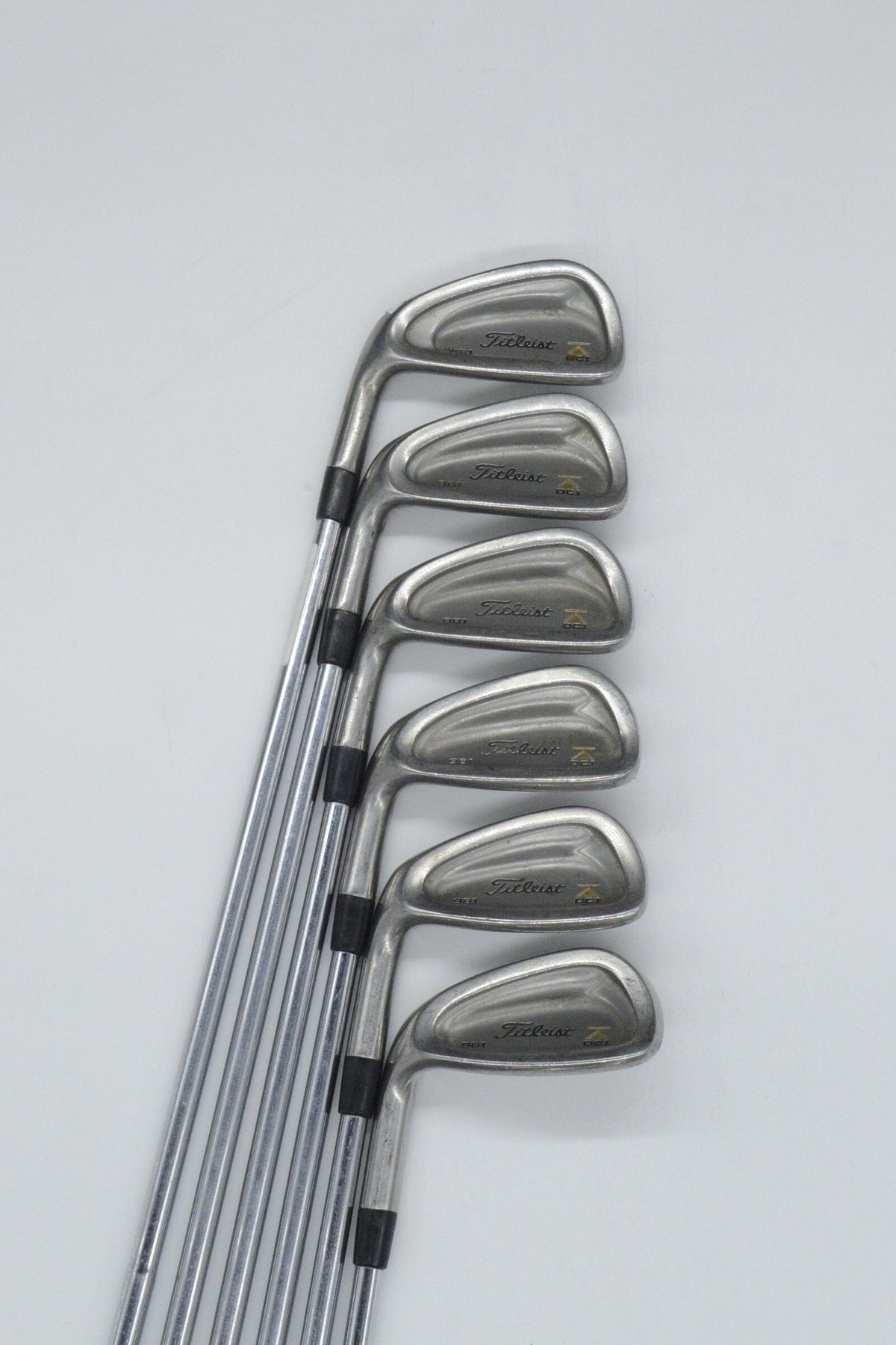 Lefty Titleist DCI 981 4-9 Iron Set R Flex Std Length Golf Iron Sets Titleist 
