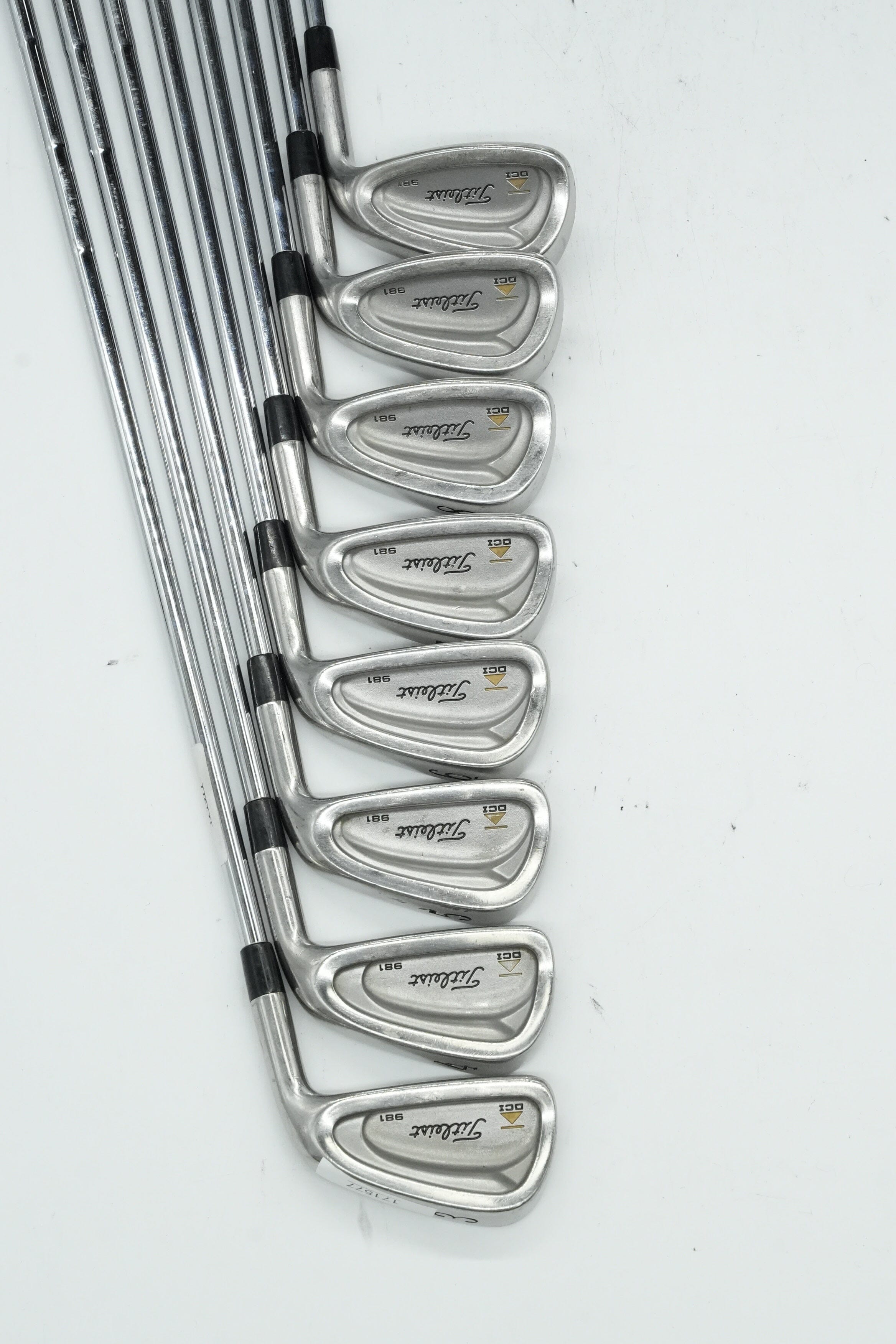 Titleist DCI 981 3-PW Iron Set R Flex -0.25" Golf Clubs GolfRoots 