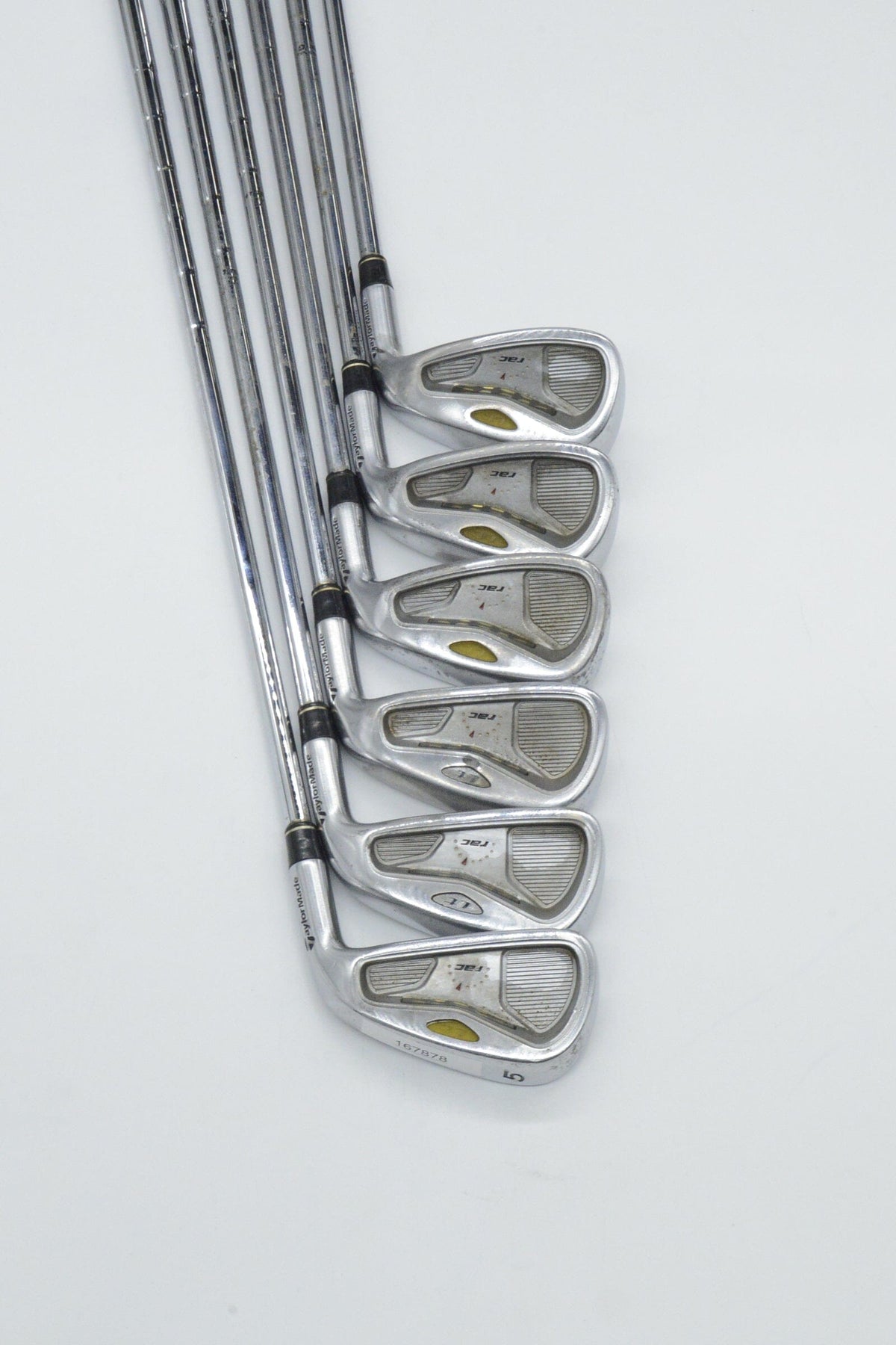 TaylorMade Rac LT 5-PW Iron Set R Flex +0.5" Golf Iron Sets TaylorMade 