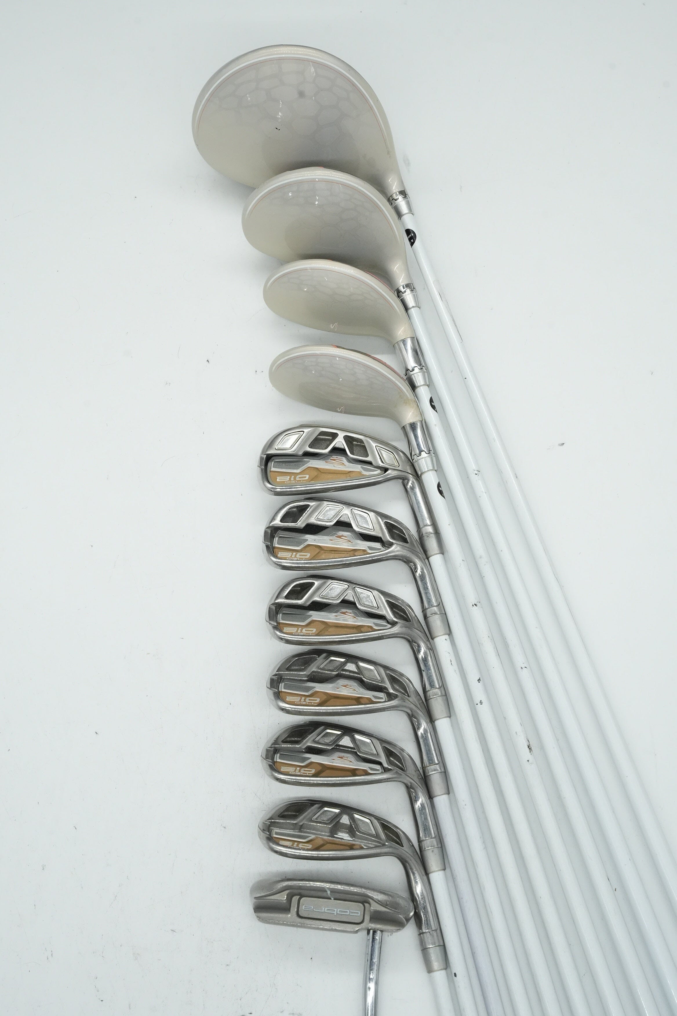 Women's Cobra Bio Cell Mixed Full Set W Flex -0.5" Golf Clubs GolfRoots 