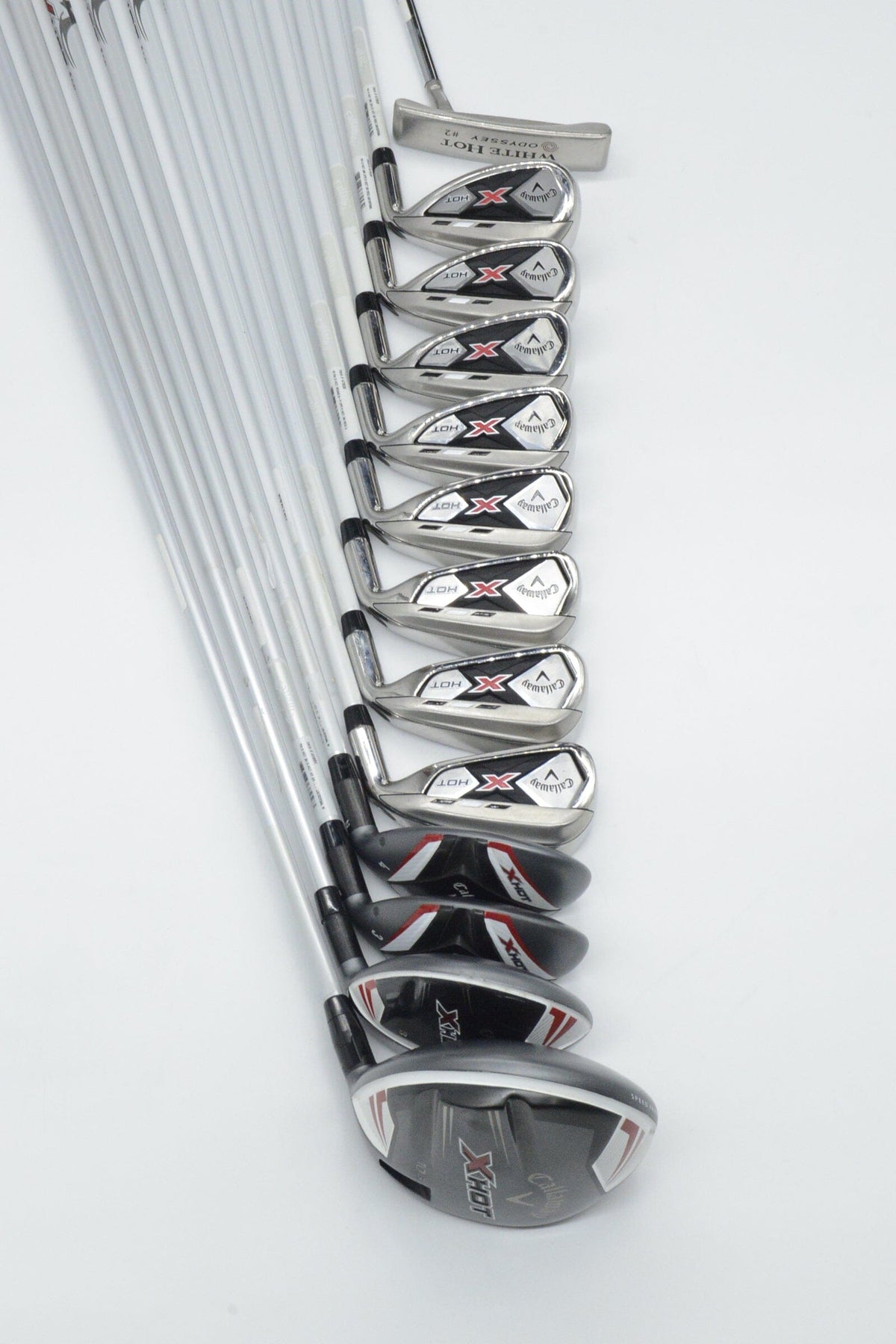 Callaway X Hot Mixed Full Set R Flex Std Length Golf Club Sets Callaway 