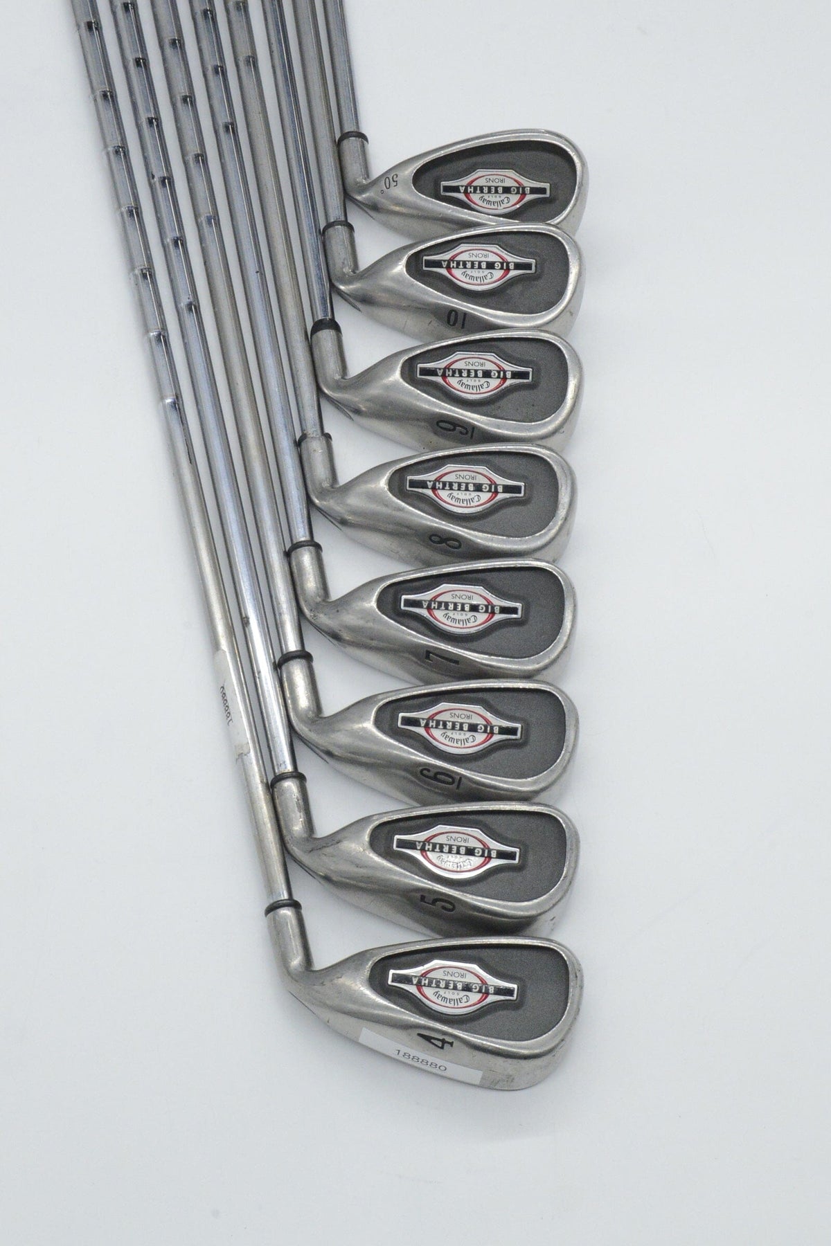 Callaway Big Bertha 2002 4-GW Iron Set Uniflex +2" Golf Iron Sets Callaway 