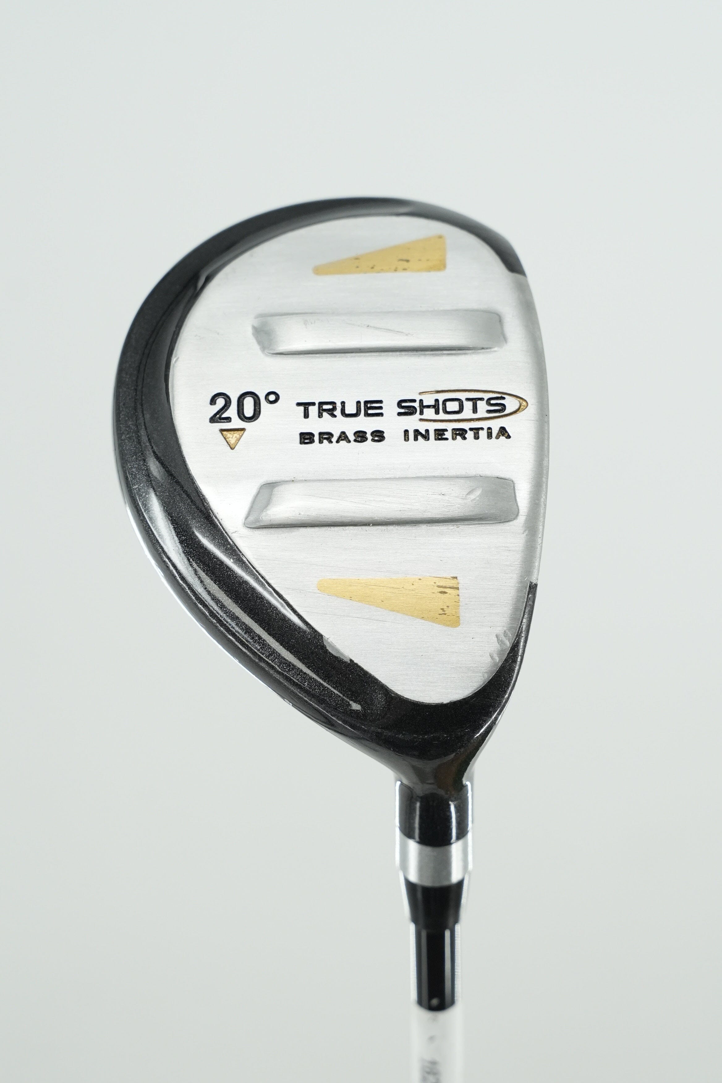 True Shots Brass Inertia 20 Degree Wood SR Flex 41.5" Golf Clubs GolfRoots 