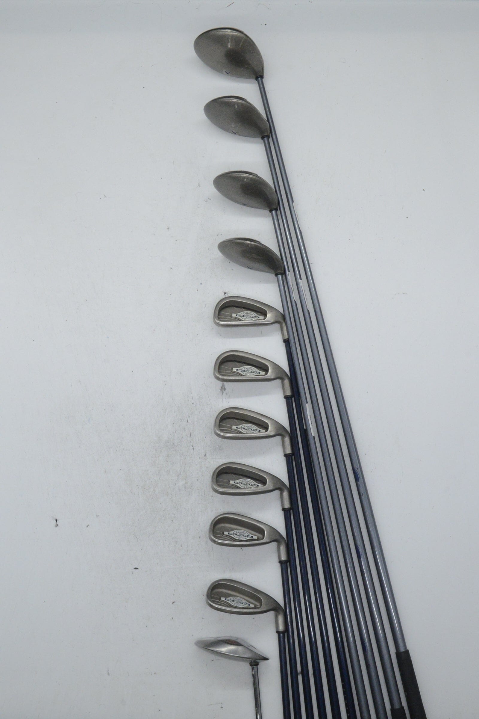 Callaway Big Bertha X-12 Mixed Full Set R Flex +0.5" Golf Clubs GolfRoots 