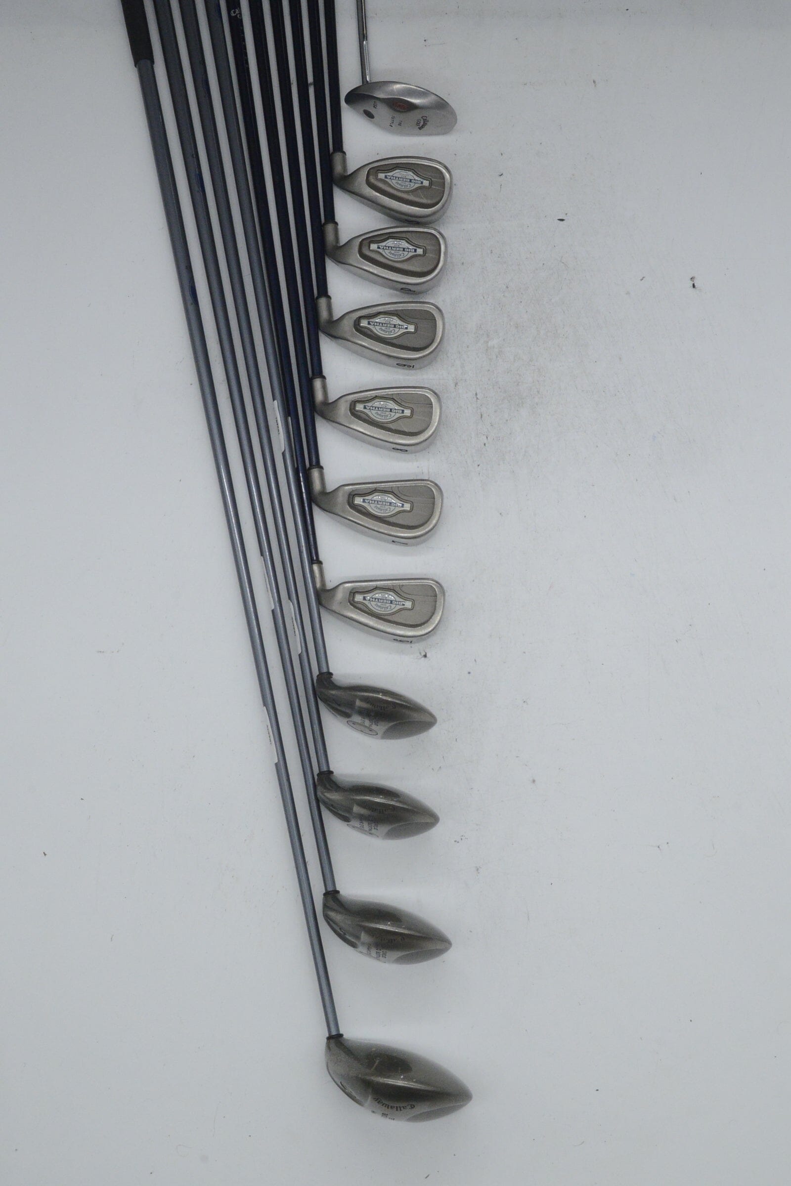 Callaway Big Bertha X-12 Mixed Full Set R Flex +0.5" Golf Clubs GolfRoots 