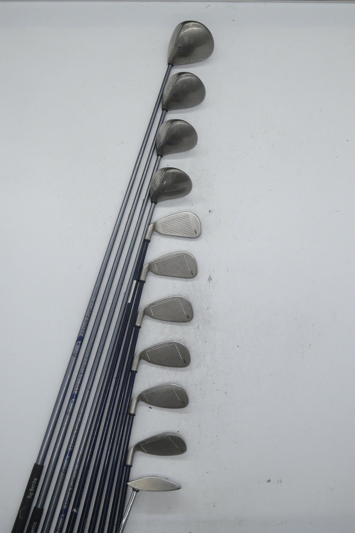 Callaway Big Bertha X-12 Mixed Full Set R Flex +0.5" Golf Clubs GolfRoots 