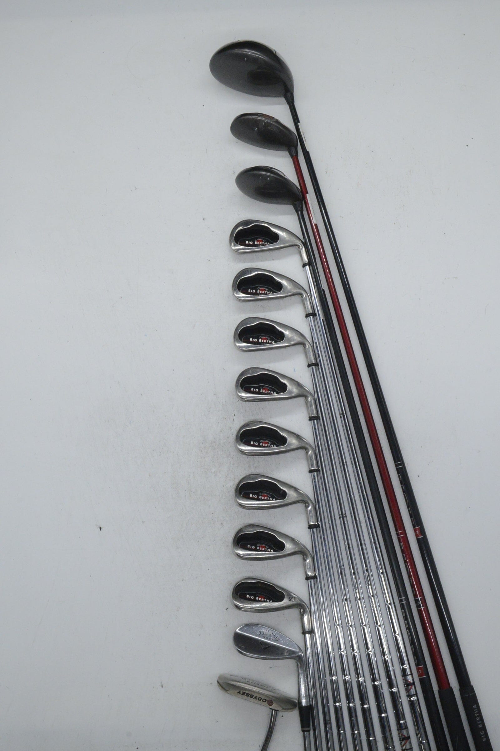 Callaway Big Bertha 2004 Mixed Full Set Uniflex Std Length Golf Clubs GolfRoots 