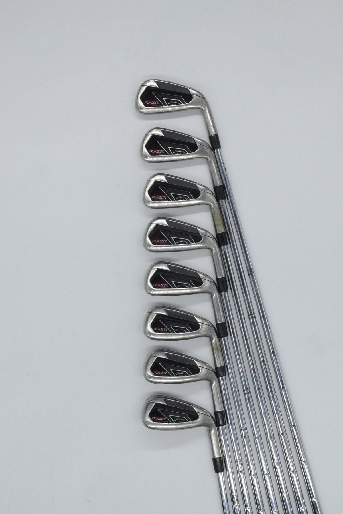 Callaway RAZR X Tour 3-PW Iron Set S Flex +0.5" Golf Iron Sets Callaway 