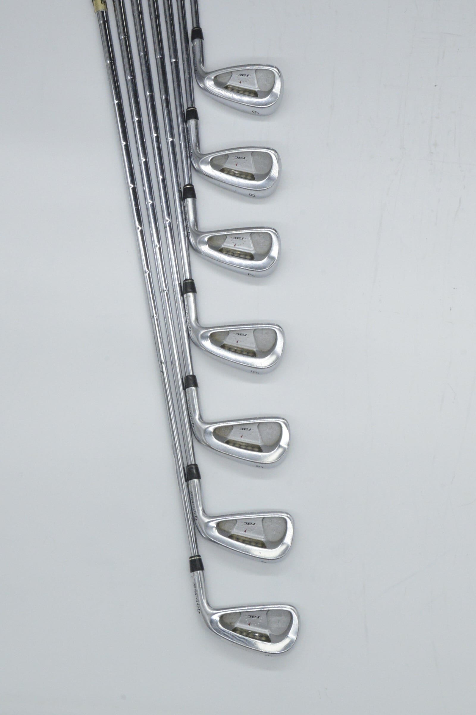 TaylorMade Rac LT 3-9 Iron Set S Flex +0.75" Golf Clubs GolfRoots 