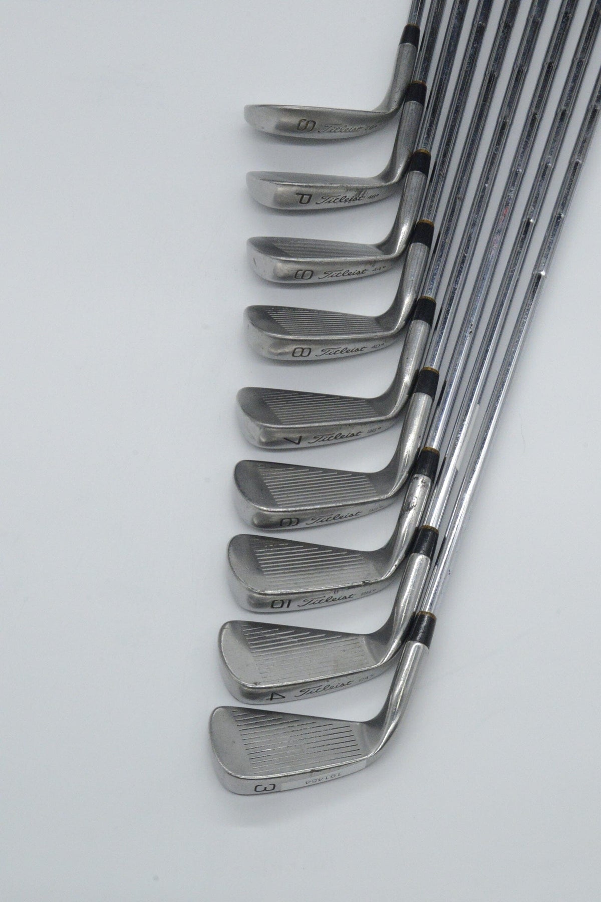 Titleist DCI Gold 3-PW, SW Iron Set S Flex -0.5" Golf Iron Sets Titleist 