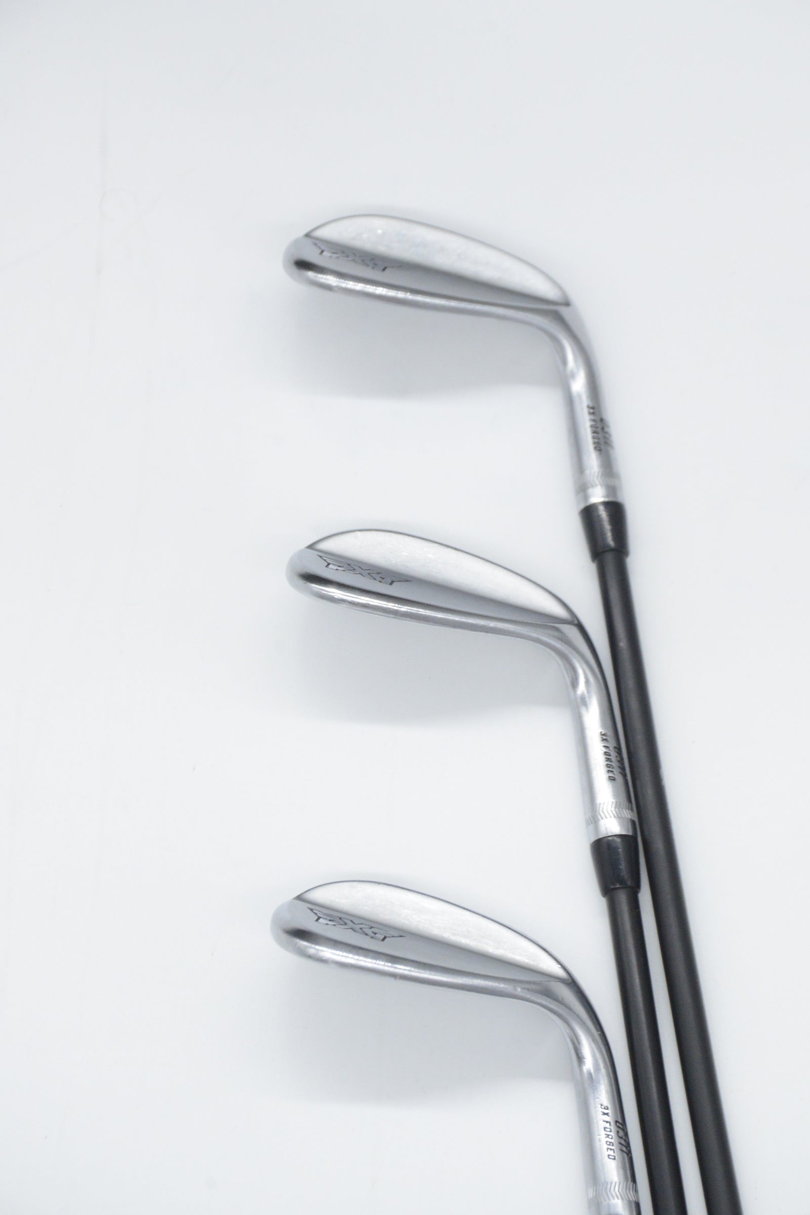 PXG 0311 3X Forged Chrome 52, 56, 60 Degree Wedge Set R Flex