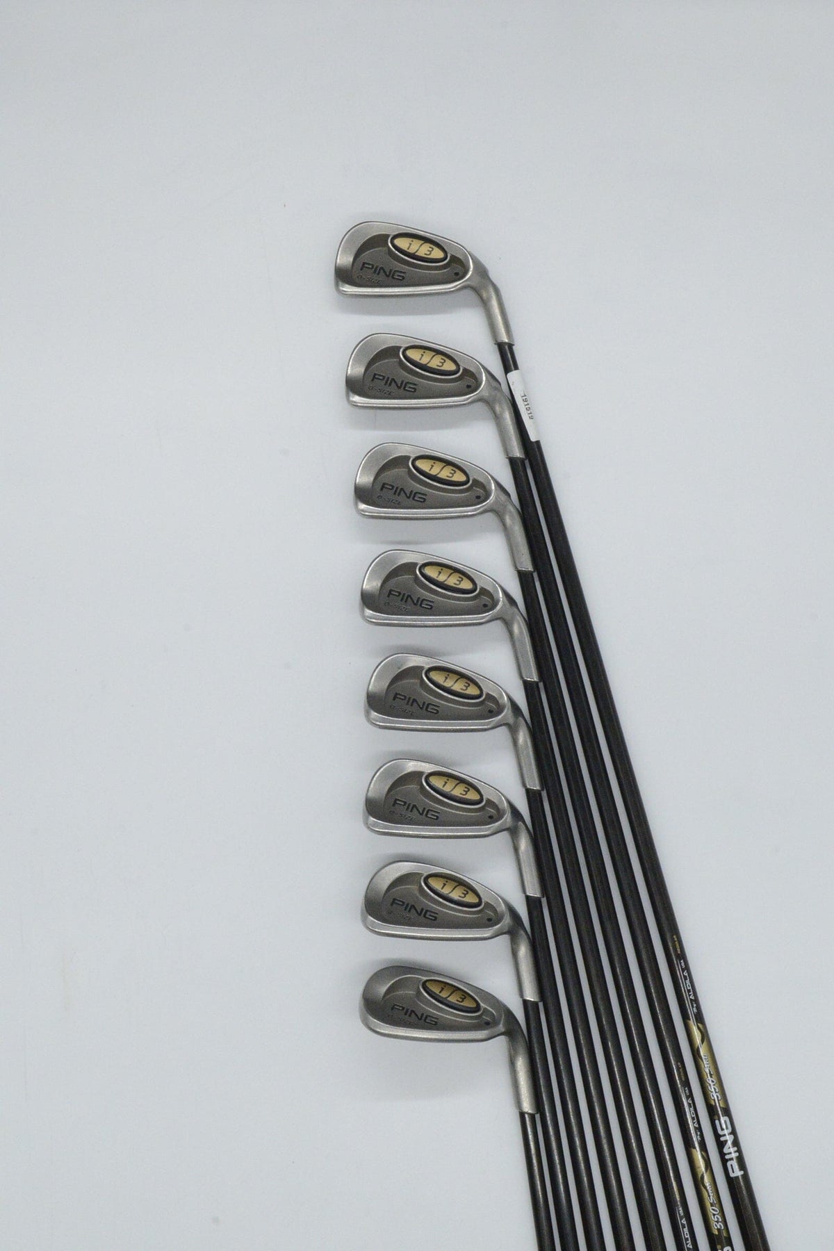 Ping I3 O-Size 4-PW, SW Iron Set R Flex +0.25" Golf Iron Sets Ping 