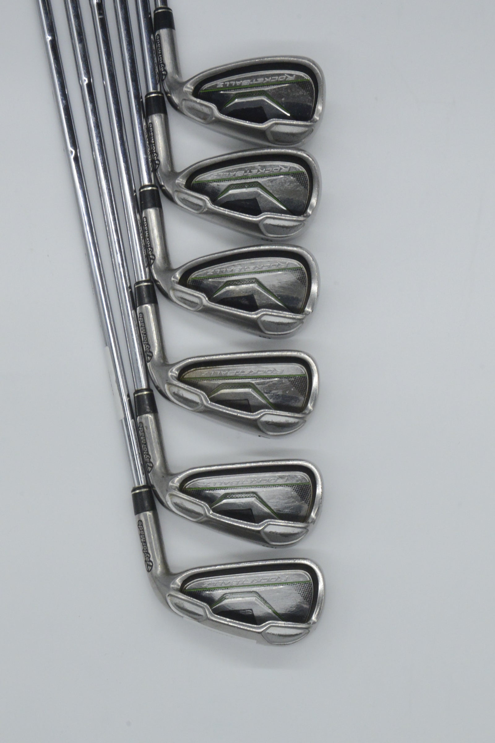 TaylorMade Rocketballz 5-PW Iron Set R Flex +0.5"