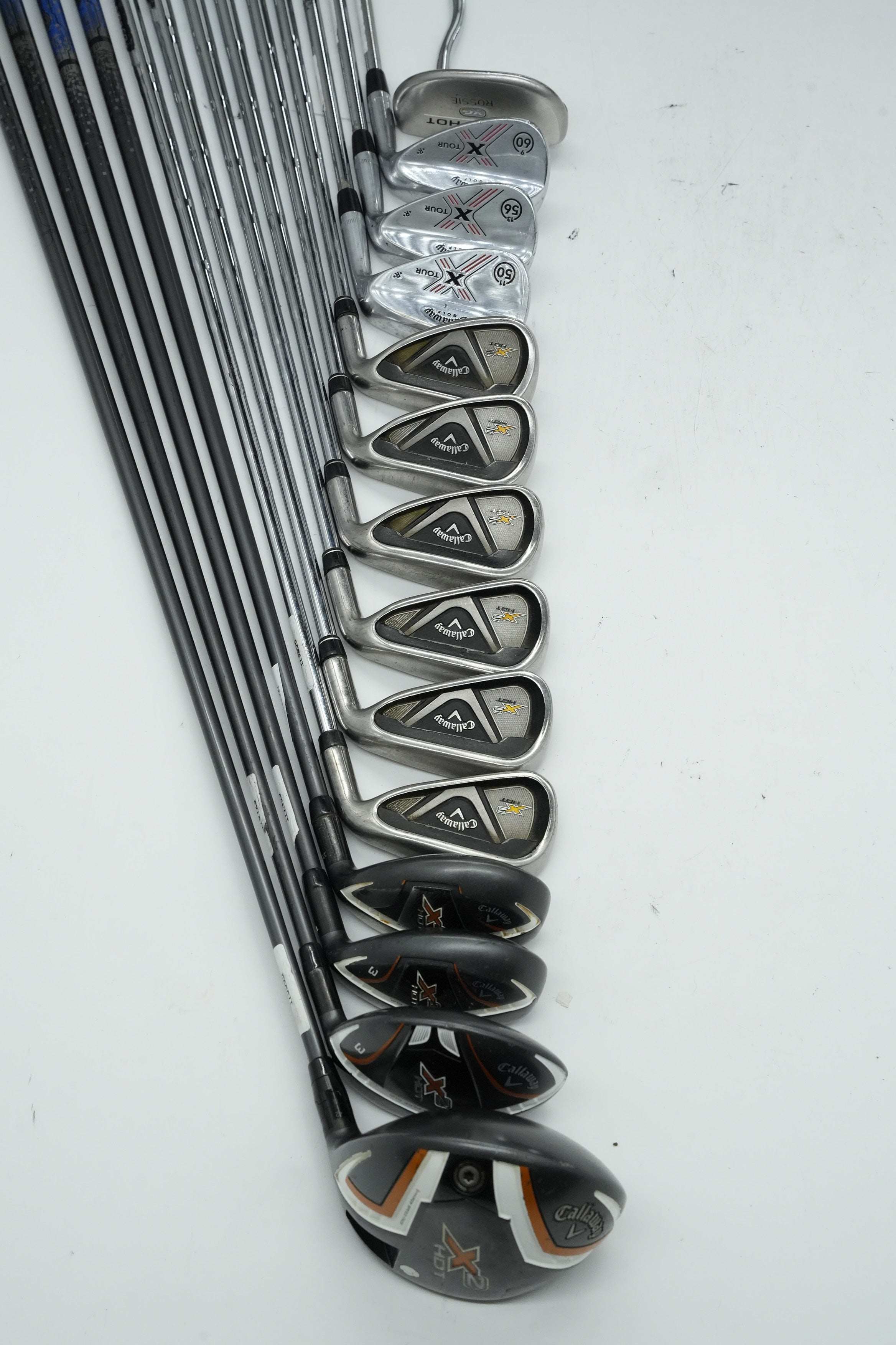Callaway X2 Hot Mixed Full Set R Flex Std Length