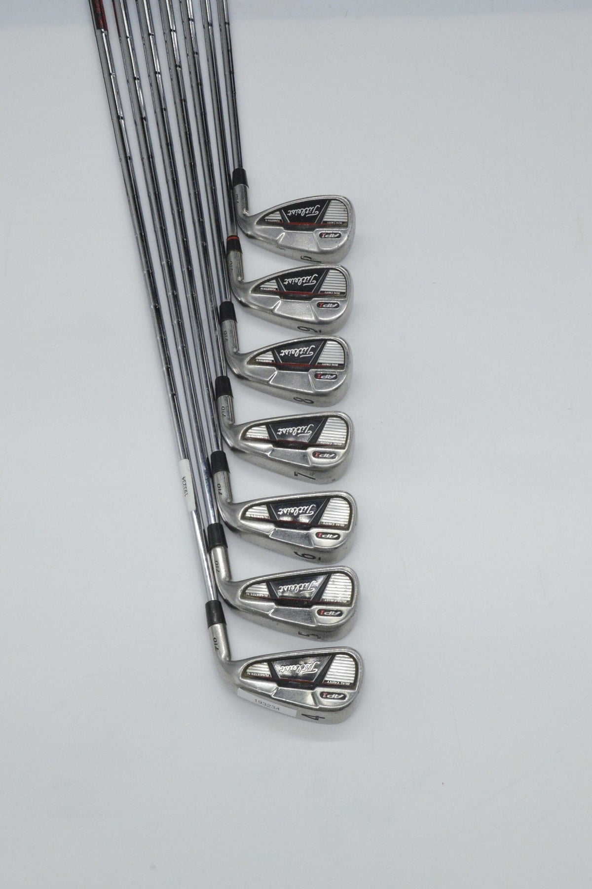 Titleist 710 AP1 4-PW Iron Set R Flex Std Length Golf Iron Sets Titleist 