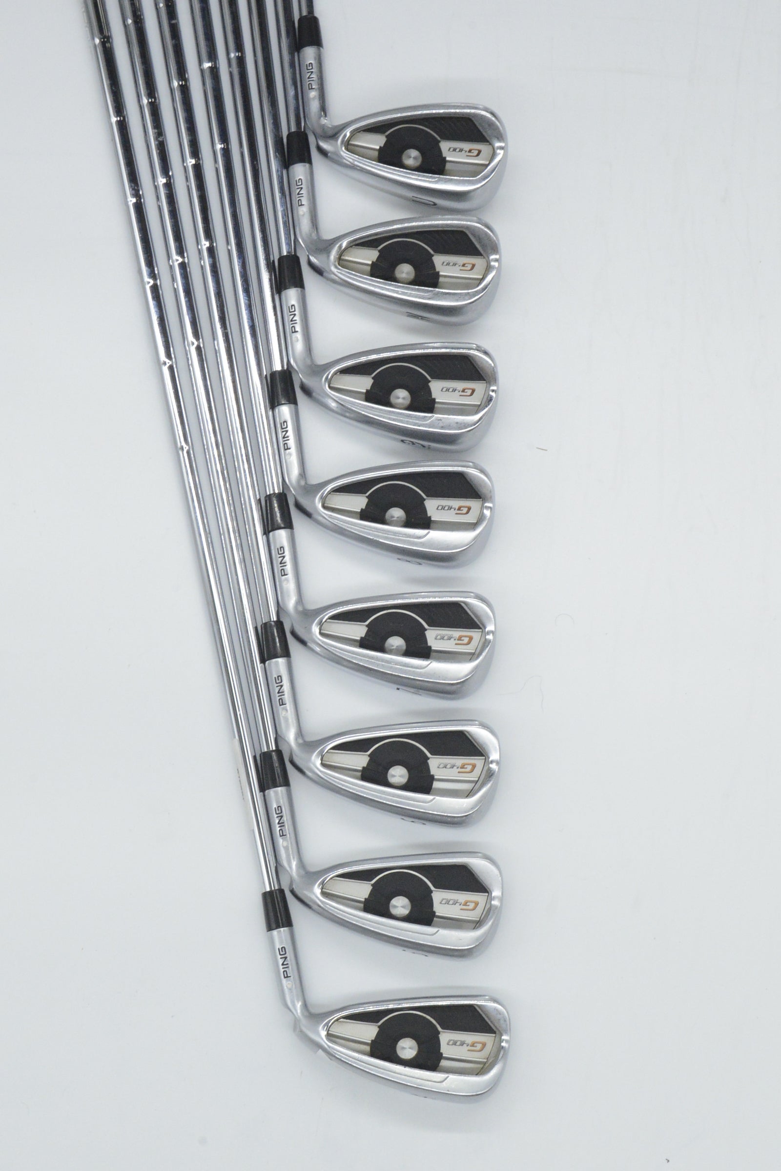 Ping G400 4-UW Iron Set S Flex +0.25"