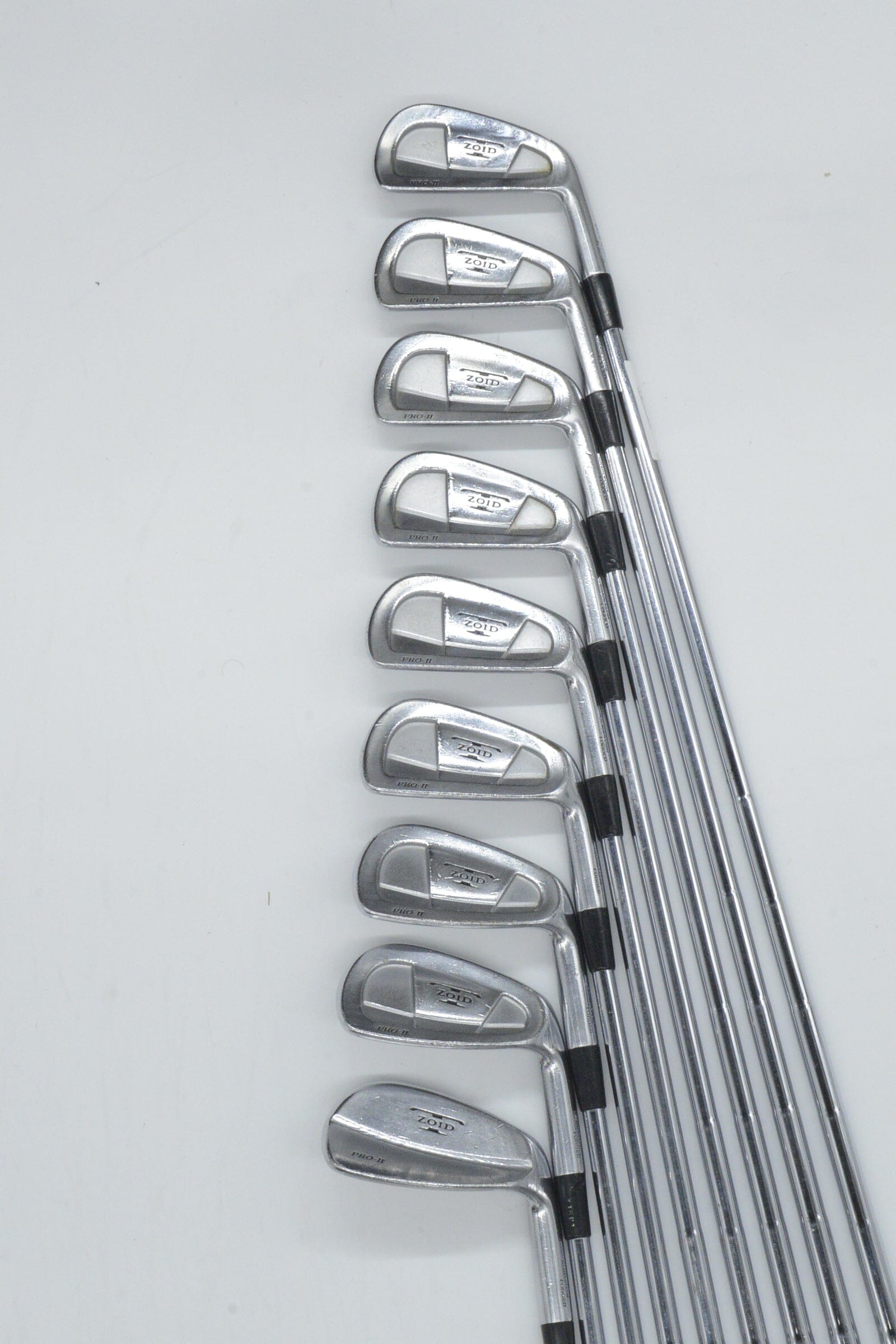 Mizuno T-Zoid Pro II Forged 2-PW Iron Set S Flex Std Length Golf Clubs GolfRoots 