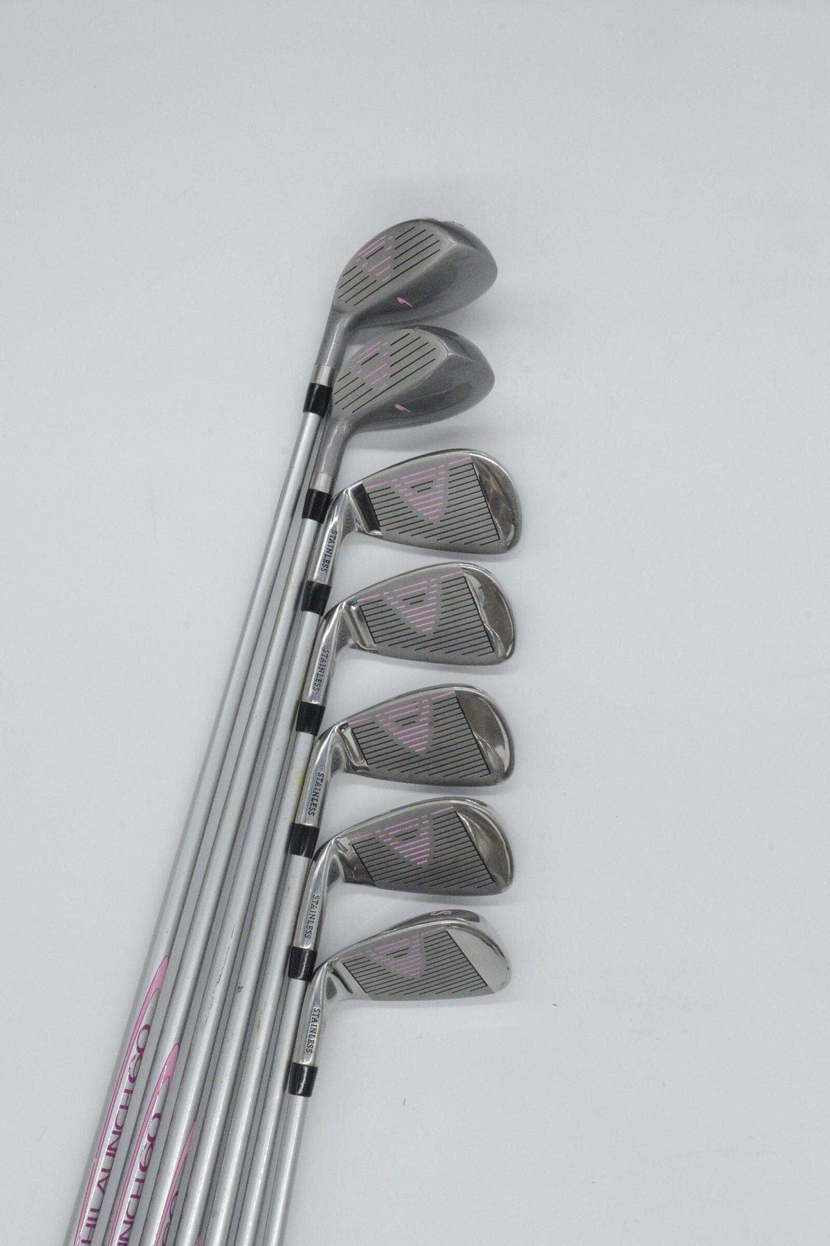 Women's Lady Shark Hi-Launch 5H-6H, 7-PW, SW Iron Set W Flex -0.25" Golf Iron Sets Lady Shark 