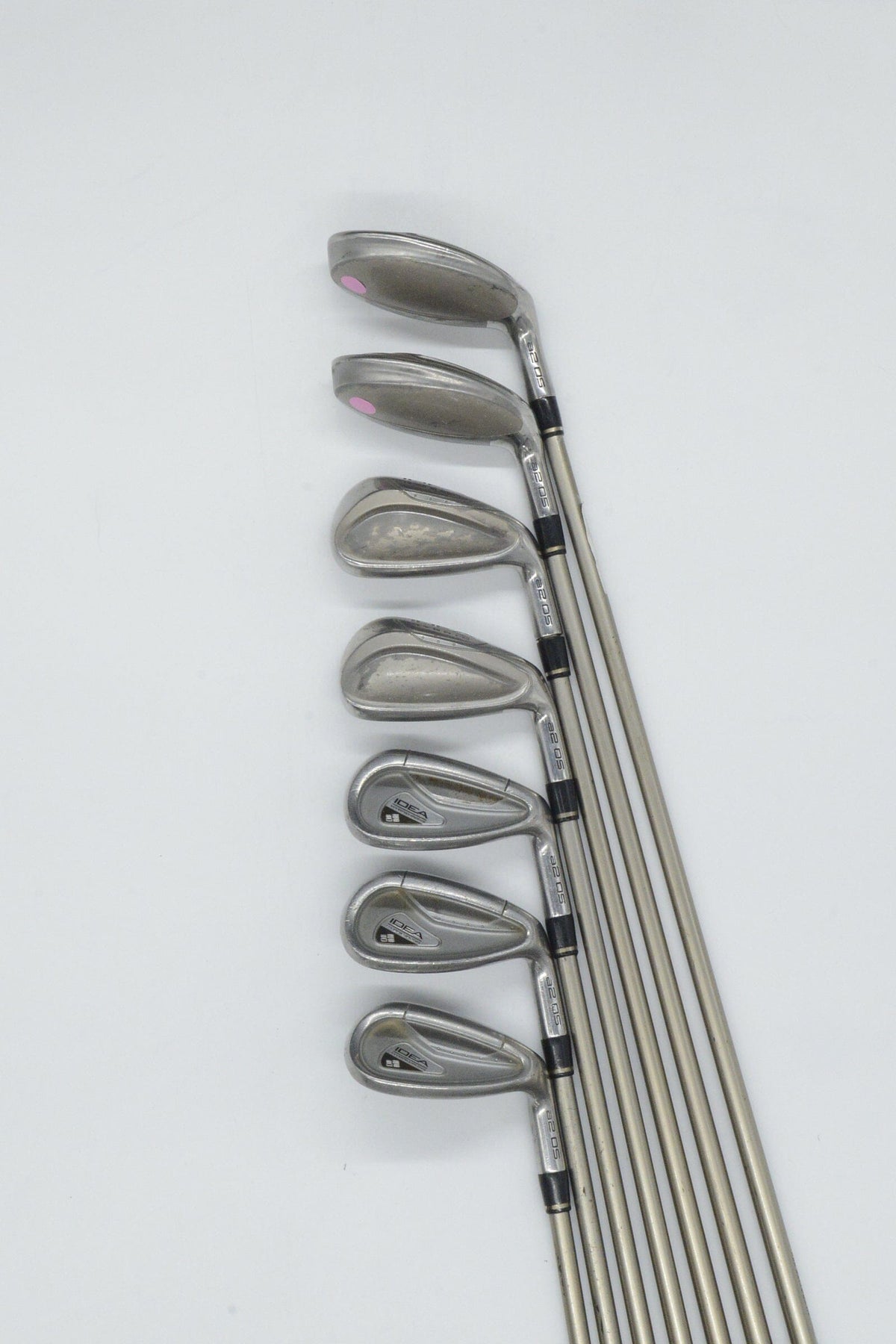 Women's *Dented* Adams Idea A2OS 4H-5H, 6-7, 9-PW, SW Iron Set W Flex Std Length Golf Iron Sets Adams 