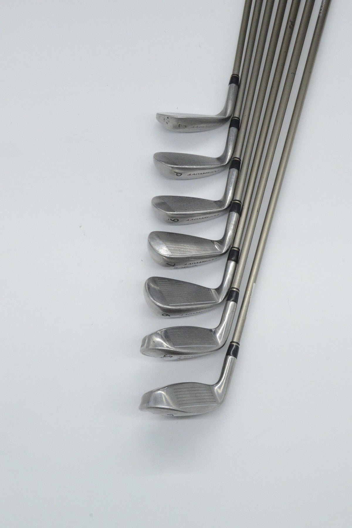 Women's *Dented* Adams Idea A2OS 4H-5H, 6-7, 9-PW, SW Iron Set W Flex Std Length Golf Iron Sets Adams 