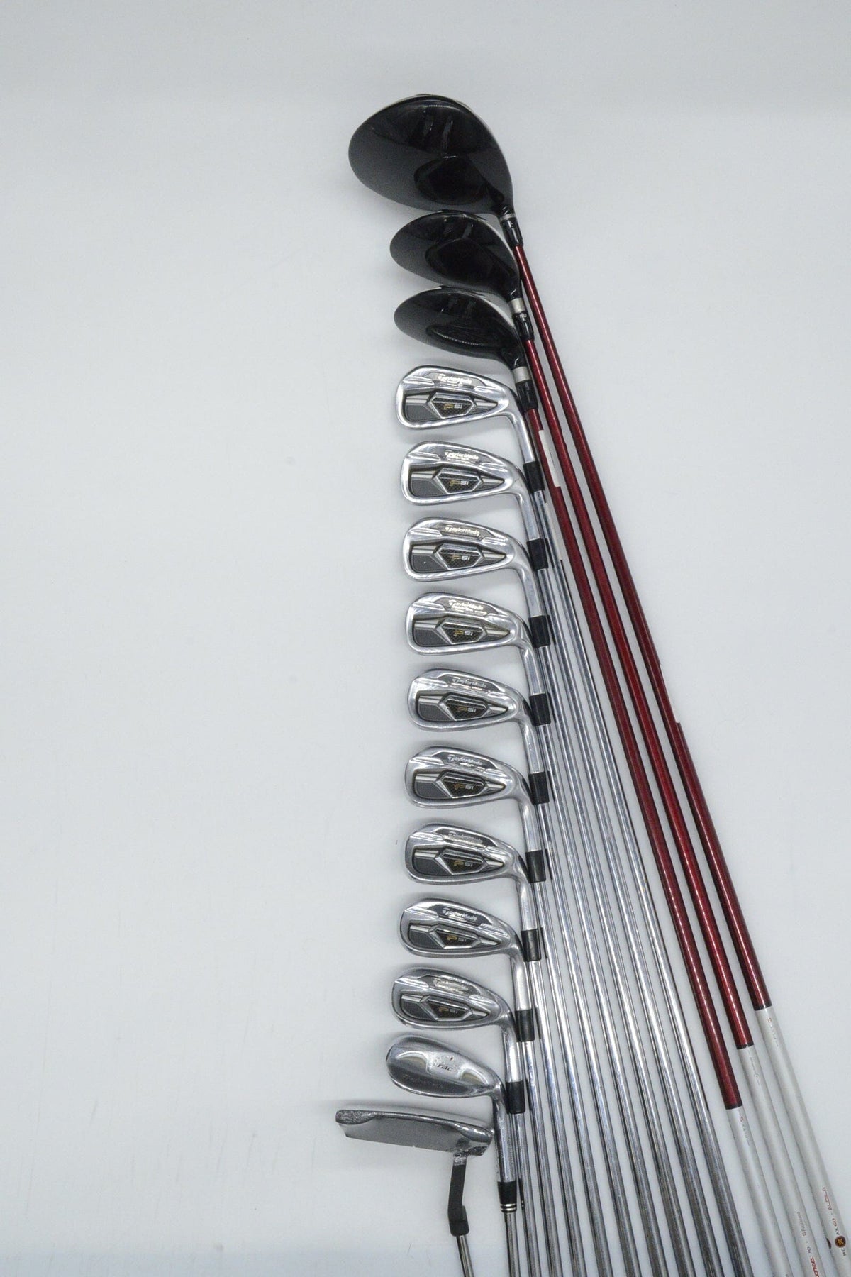 TaylorMade PSi Mixed Full Set S Flex +0.25" Golf Club Sets TaylorMade 