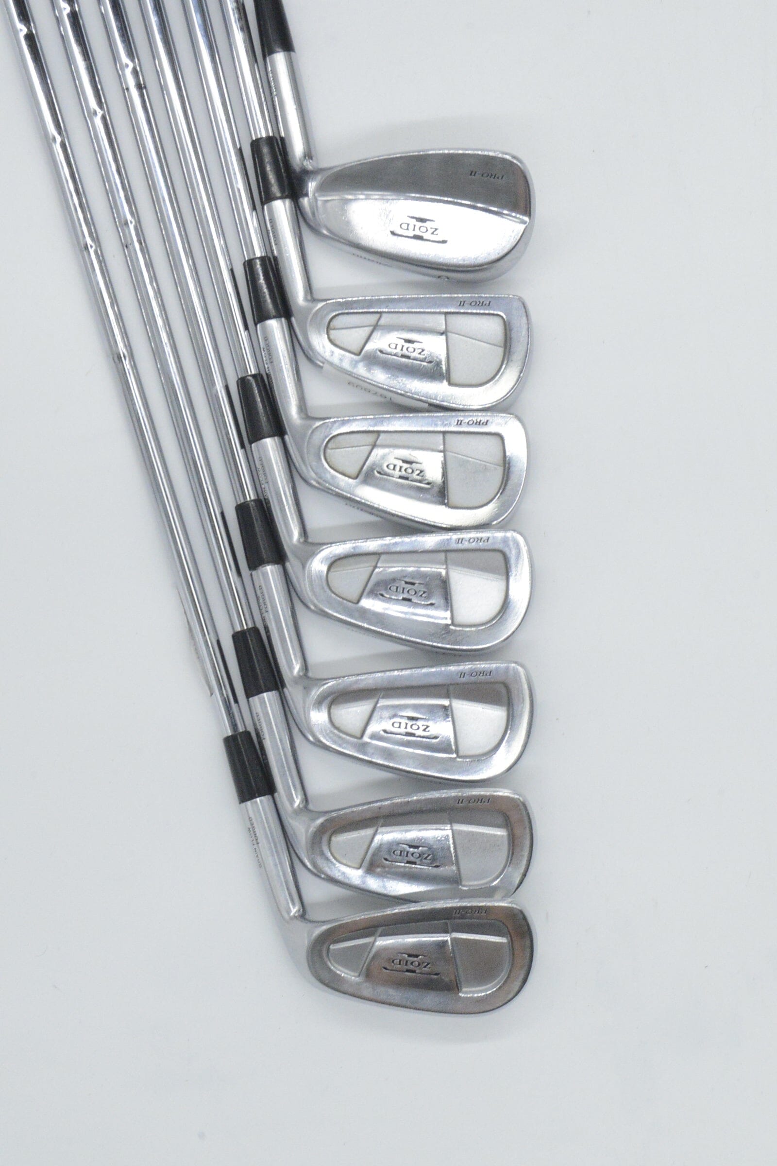Mizuno T-Zoid Pro II 4-PW Iron Set S Flex Std Length Golf Clubs GolfRoots 