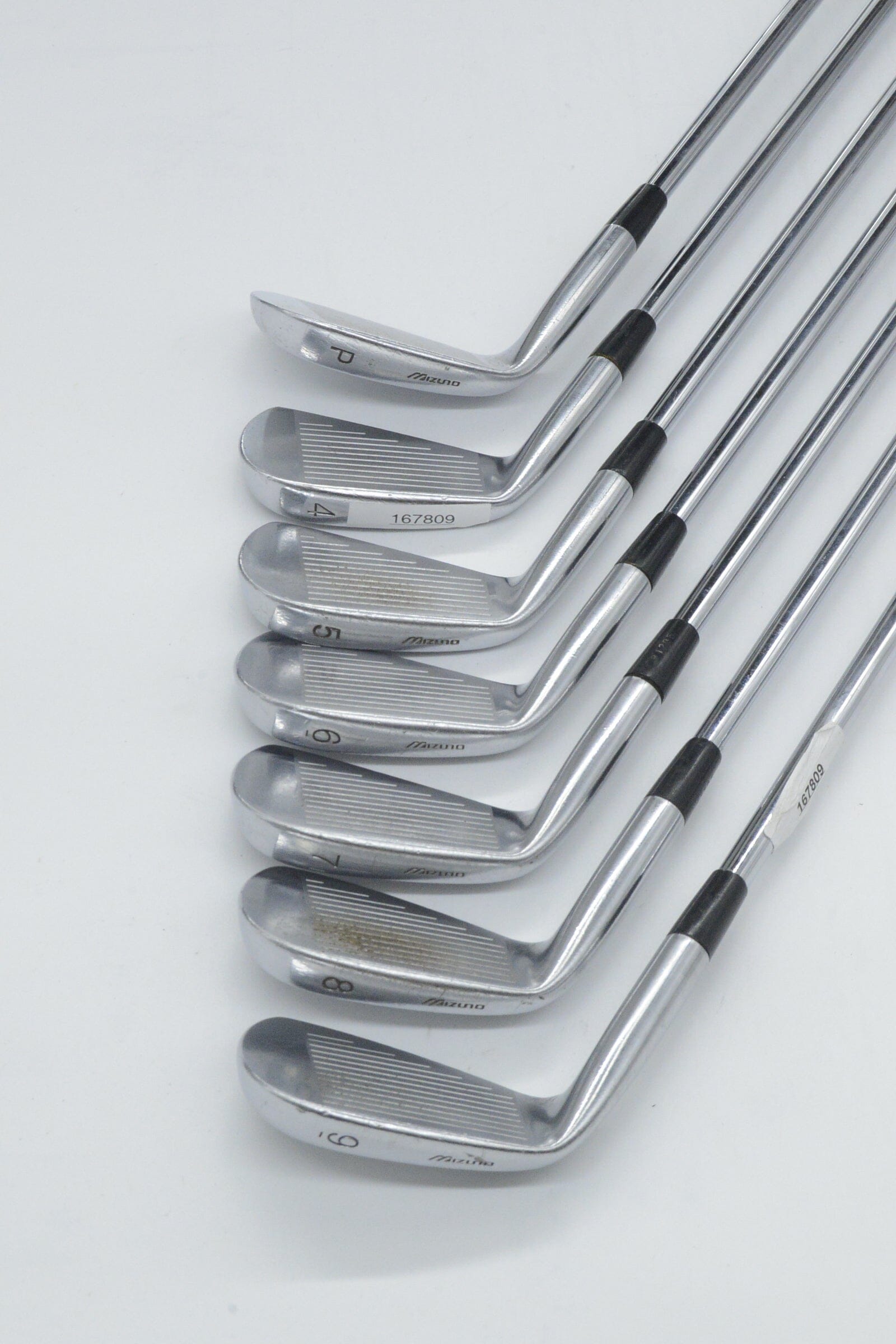 Mizuno T-Zoid Pro II 4-PW Iron Set S Flex Std Length Golf Clubs GolfRoots 