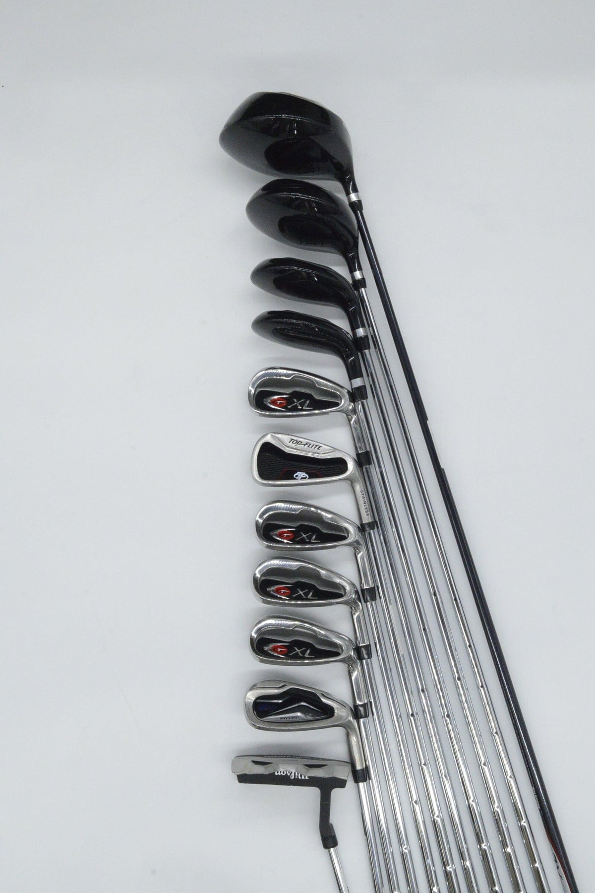 Top Flite XL Mixed Full Set R Flex -0.25" Golf Club Sets Top Flite 