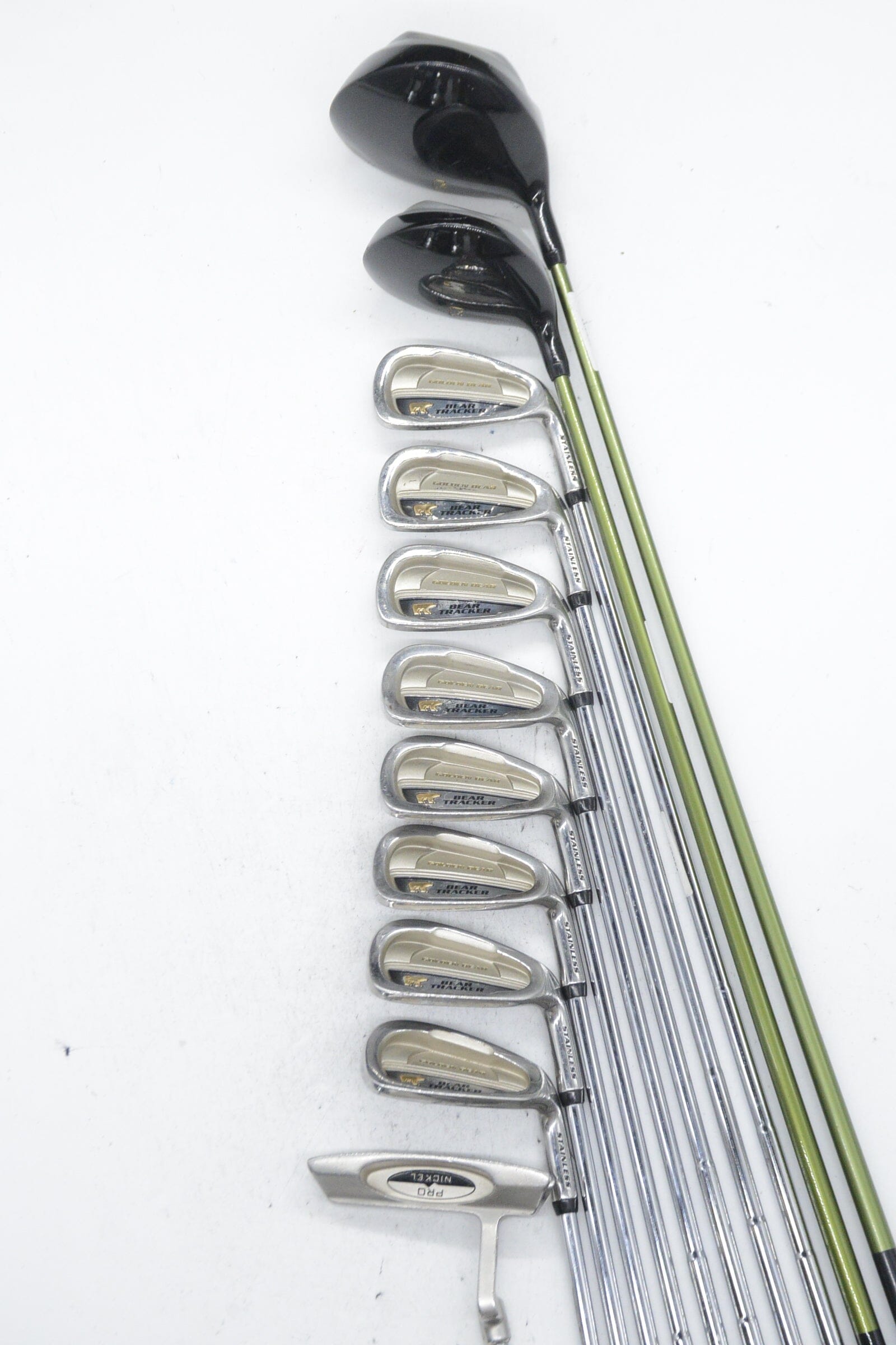 Golden Bear Bear Tracker Mixed Full Set R Flex -1" Golf Clubs GolfRoots 