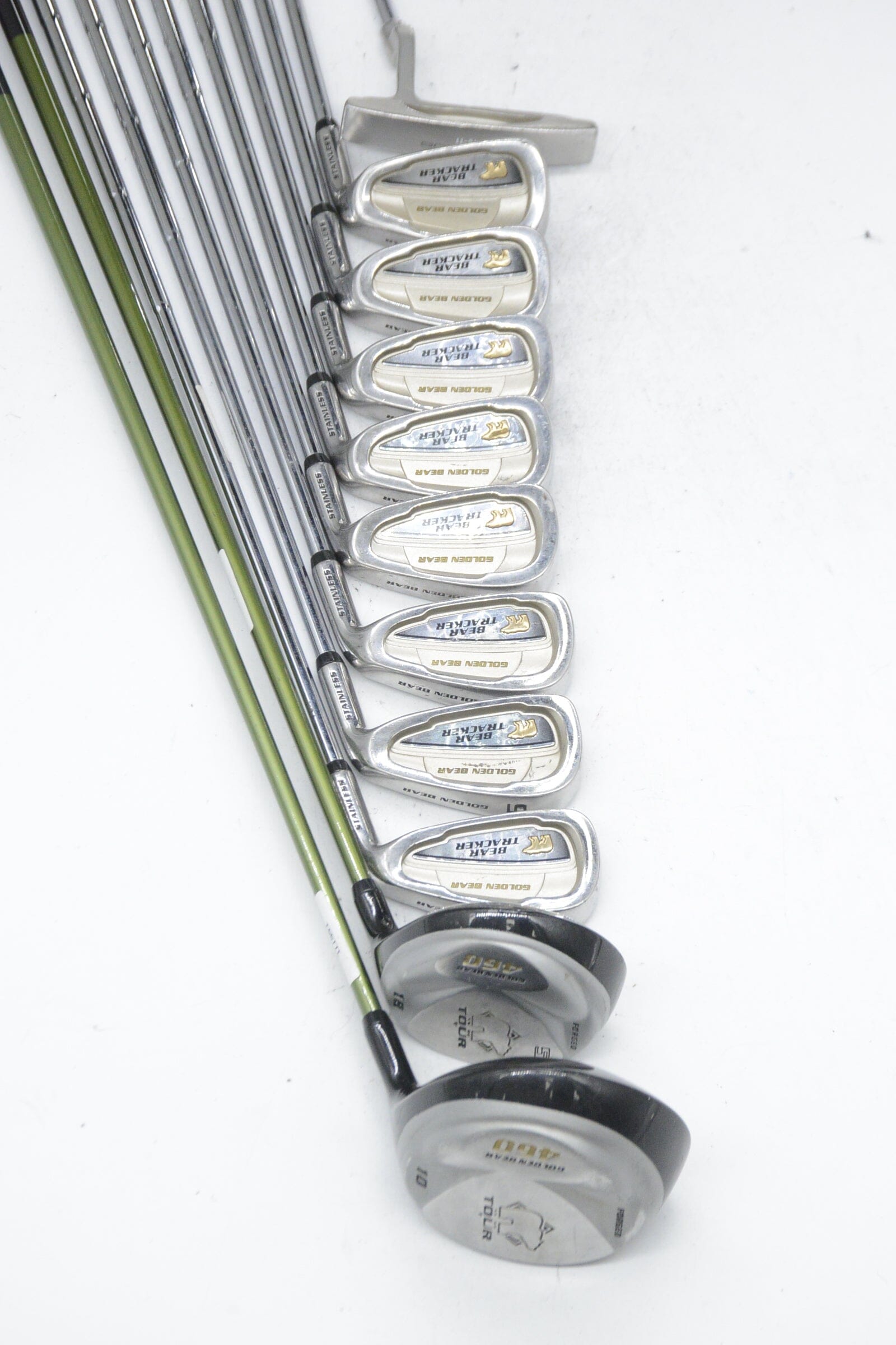 Golden Bear Bear Tracker Mixed Full Set R Flex -1" Golf Clubs GolfRoots 