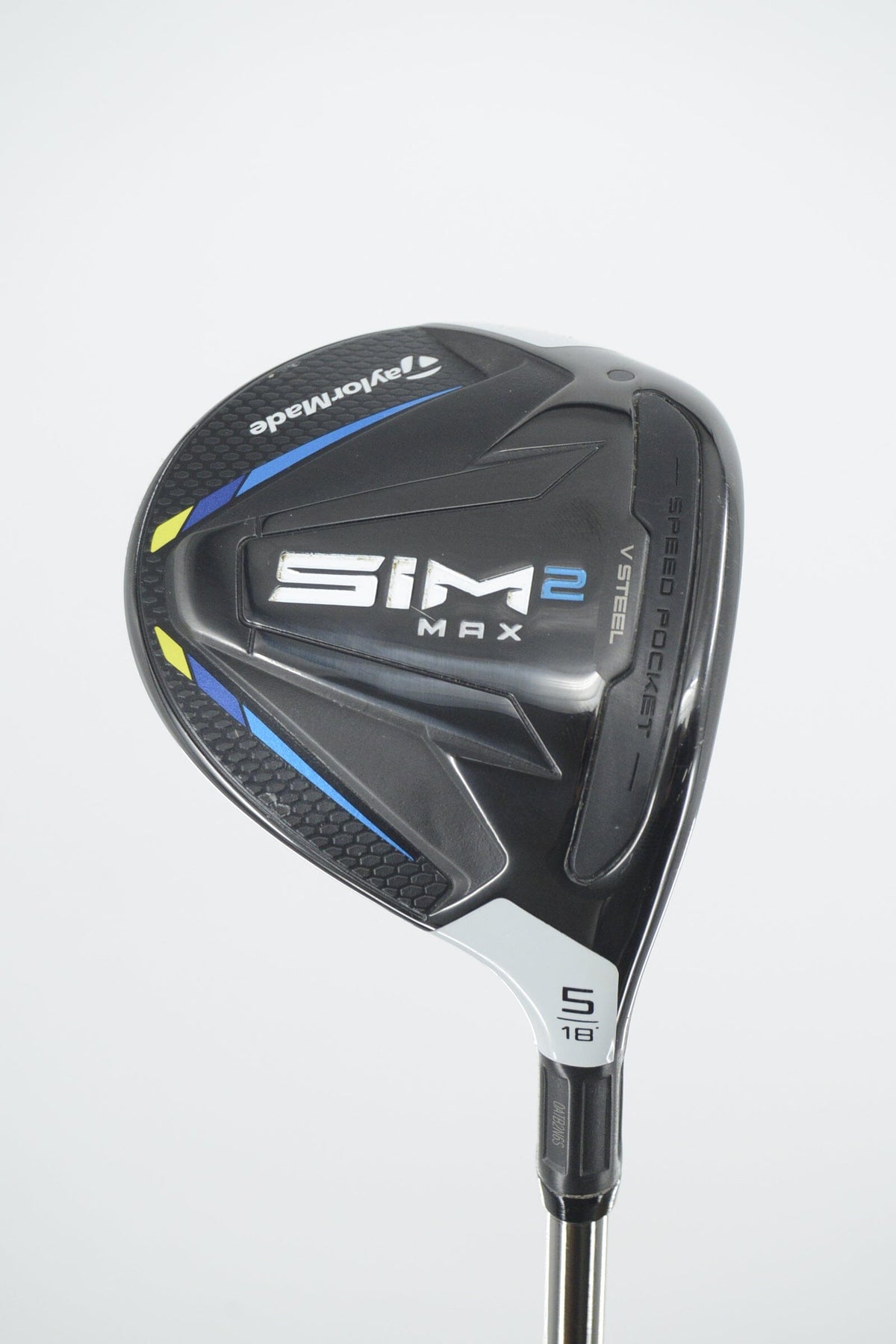 TaylorMade SIM2 Max Steel 5 Wood R Flex 42.75" Golf Fairway Woods TaylorMade 