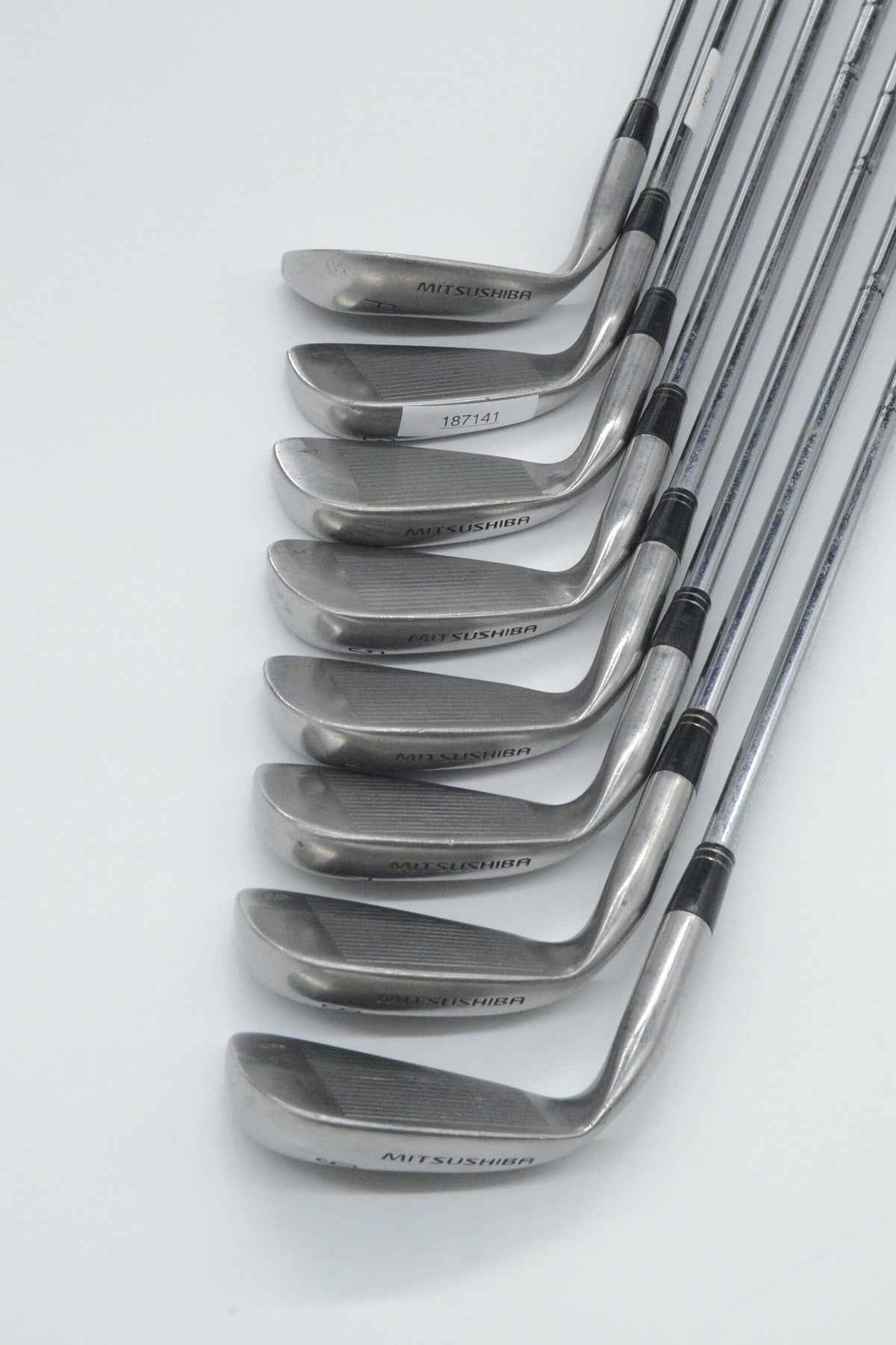 Mitsushiba Stealth MK II 3-PW Iron Set R Flex -0.25" Golf Clubs GolfRoots 