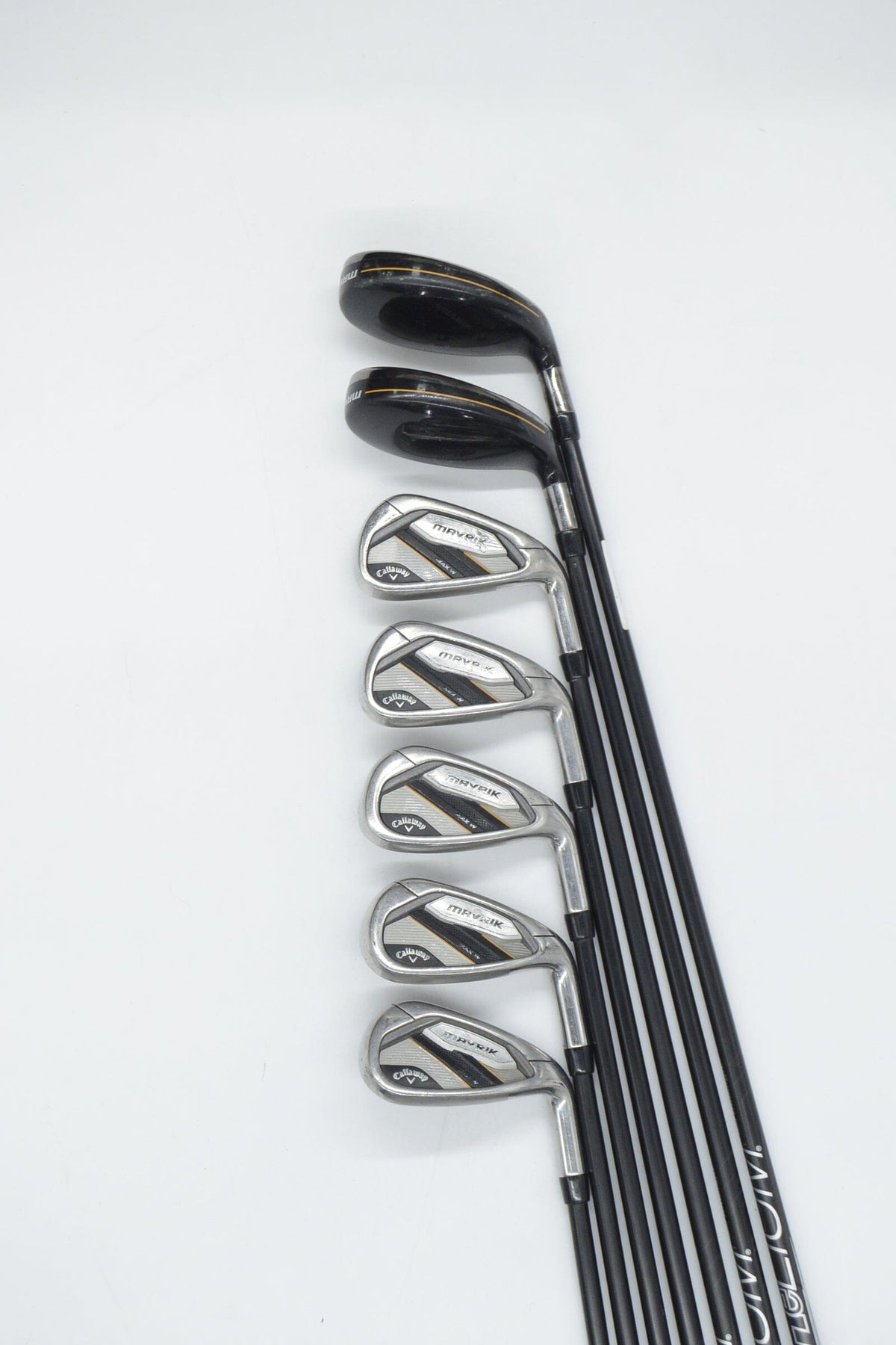 Women's Callaway Mavrik Max W Combo 4-PW Iron Set W Flex -0.5" Golf Iron Sets Callaway 