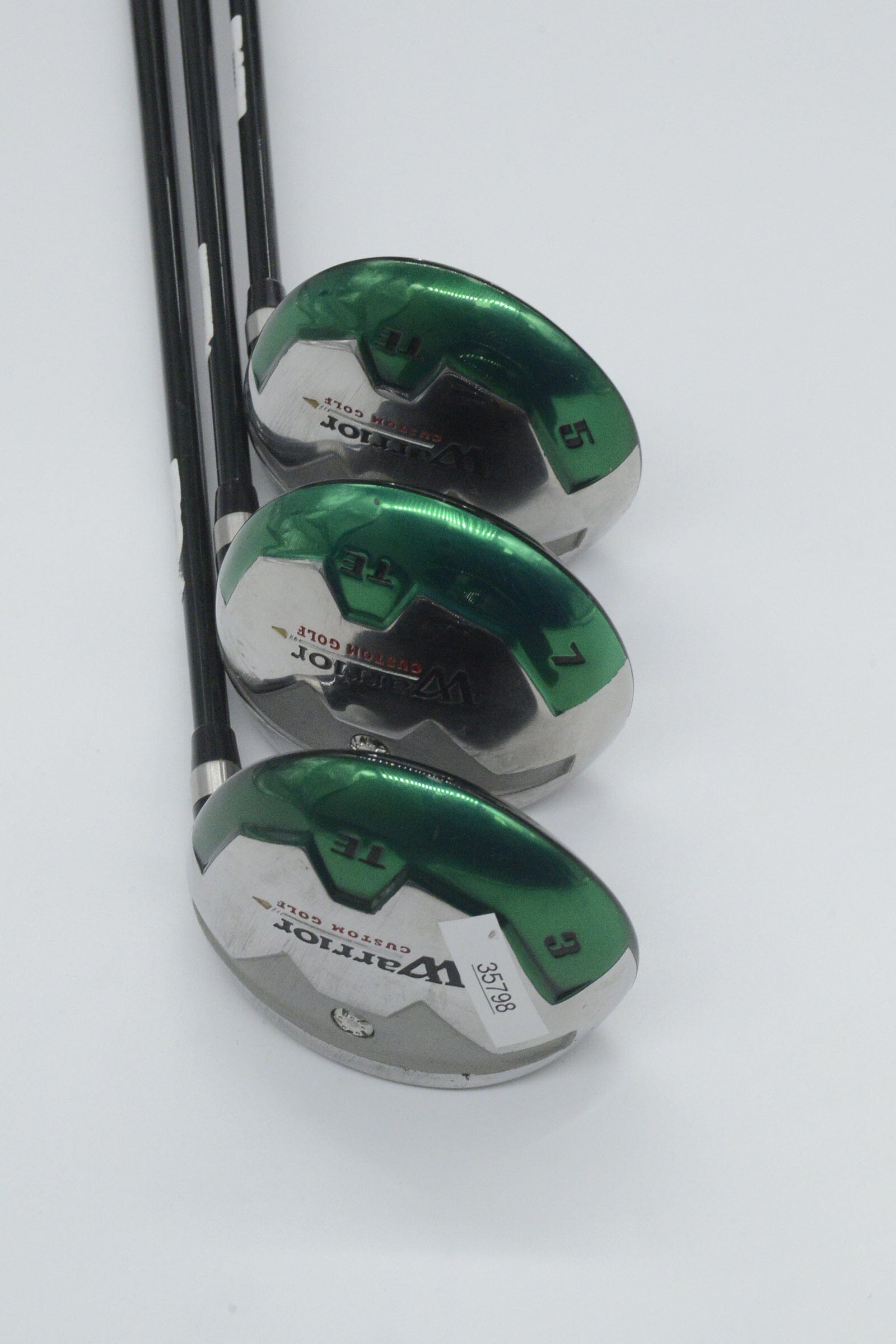 Warrior TE 3W, 5W, 7W Wood Set R Flex