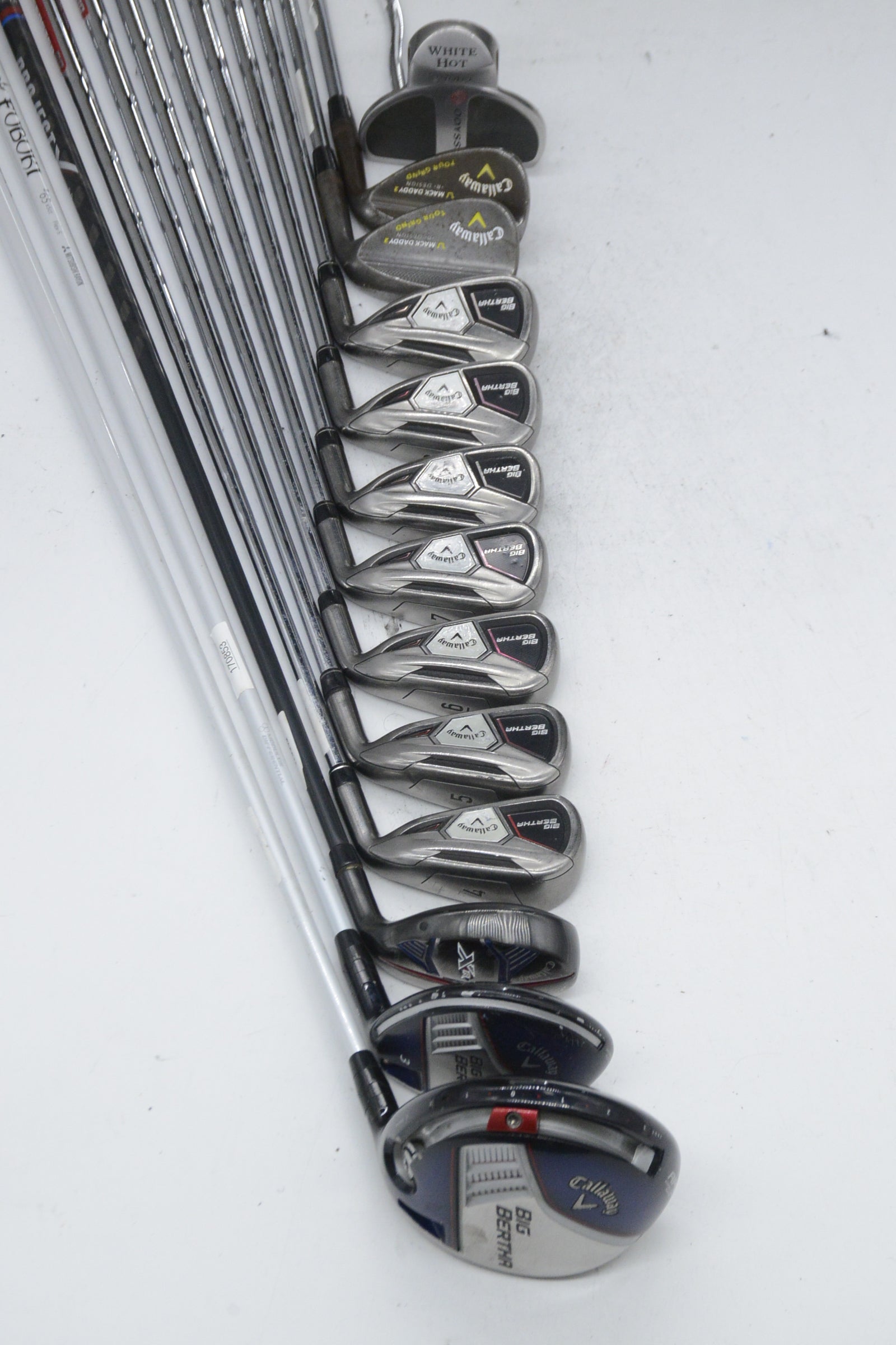 Callaway Big Bertha 2015 Mixed Full Set S Flex +0.75"