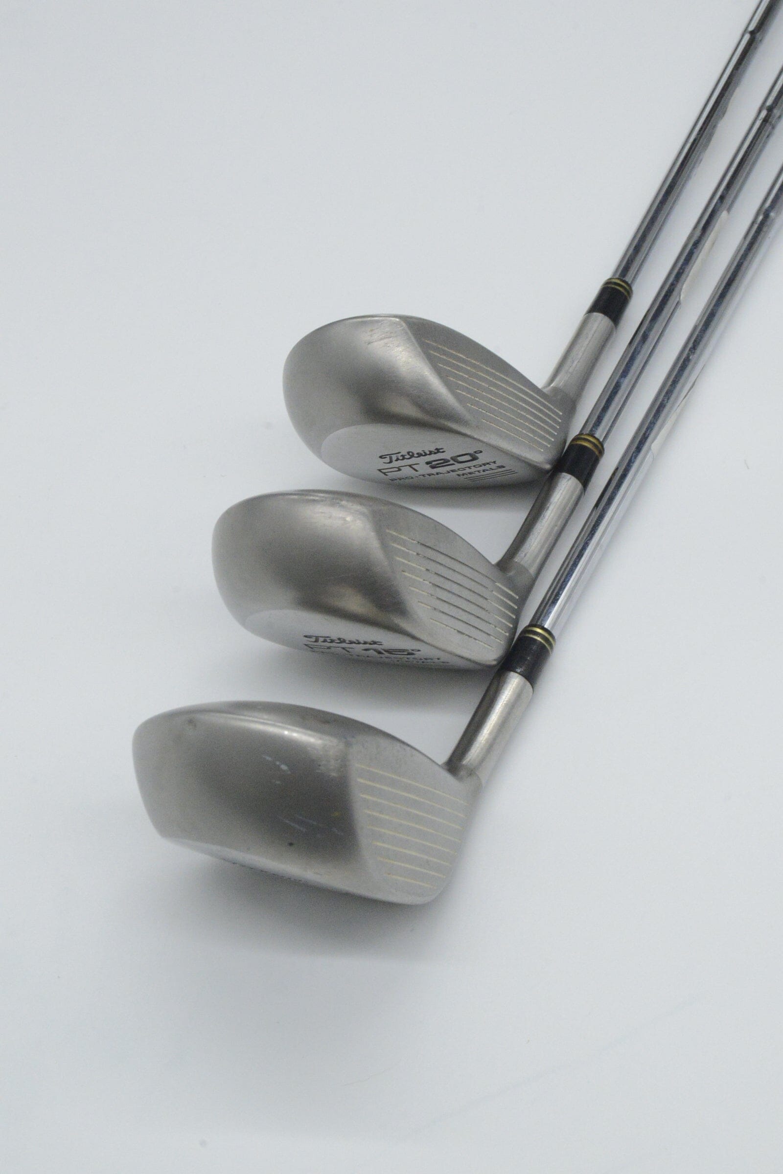 Titleist PT D, 3W, 5W Wood Set R Flex
