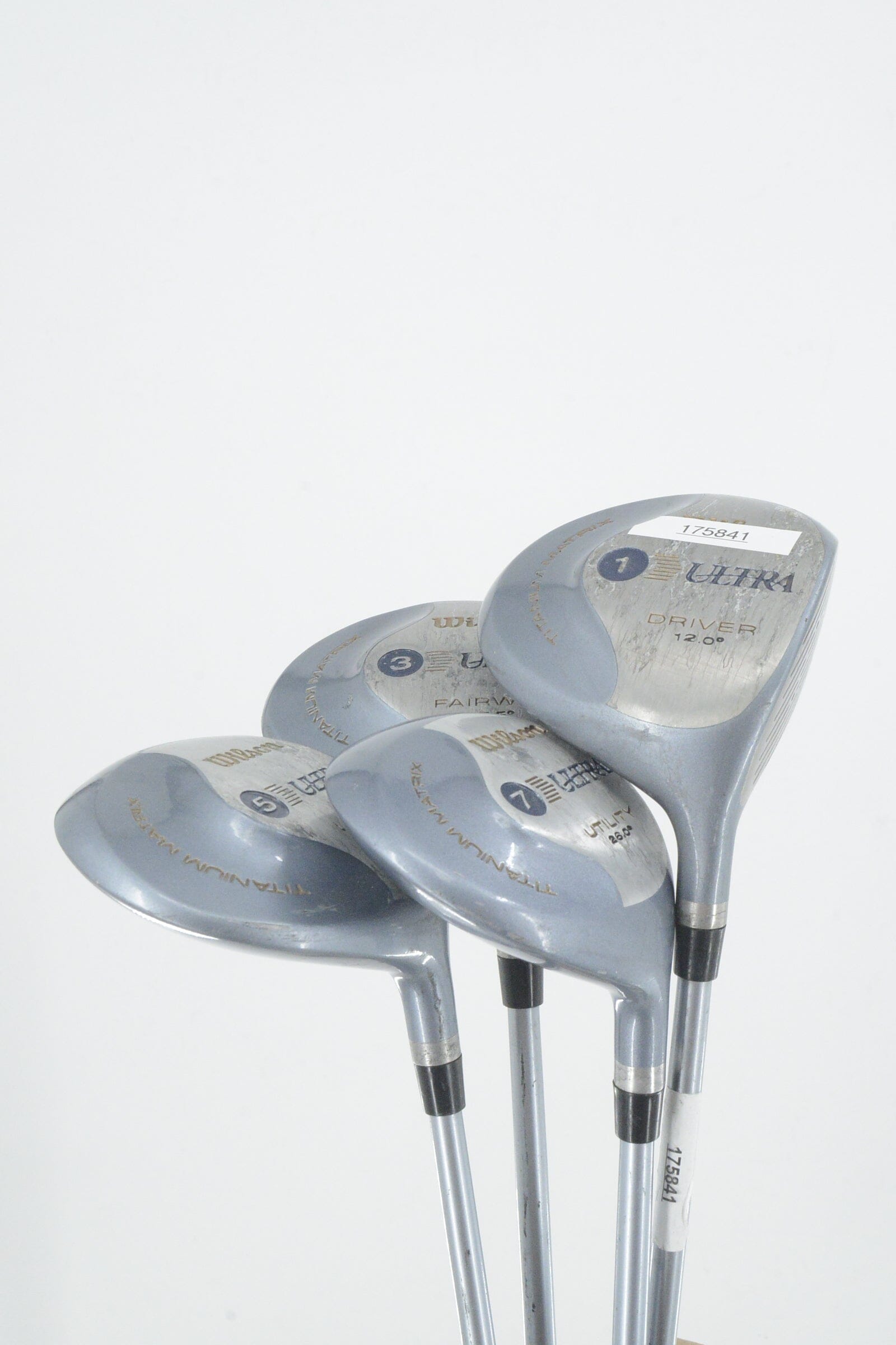 Women's Wilson Ultra D, 3W, 5W, 7W Wood Set W Flex